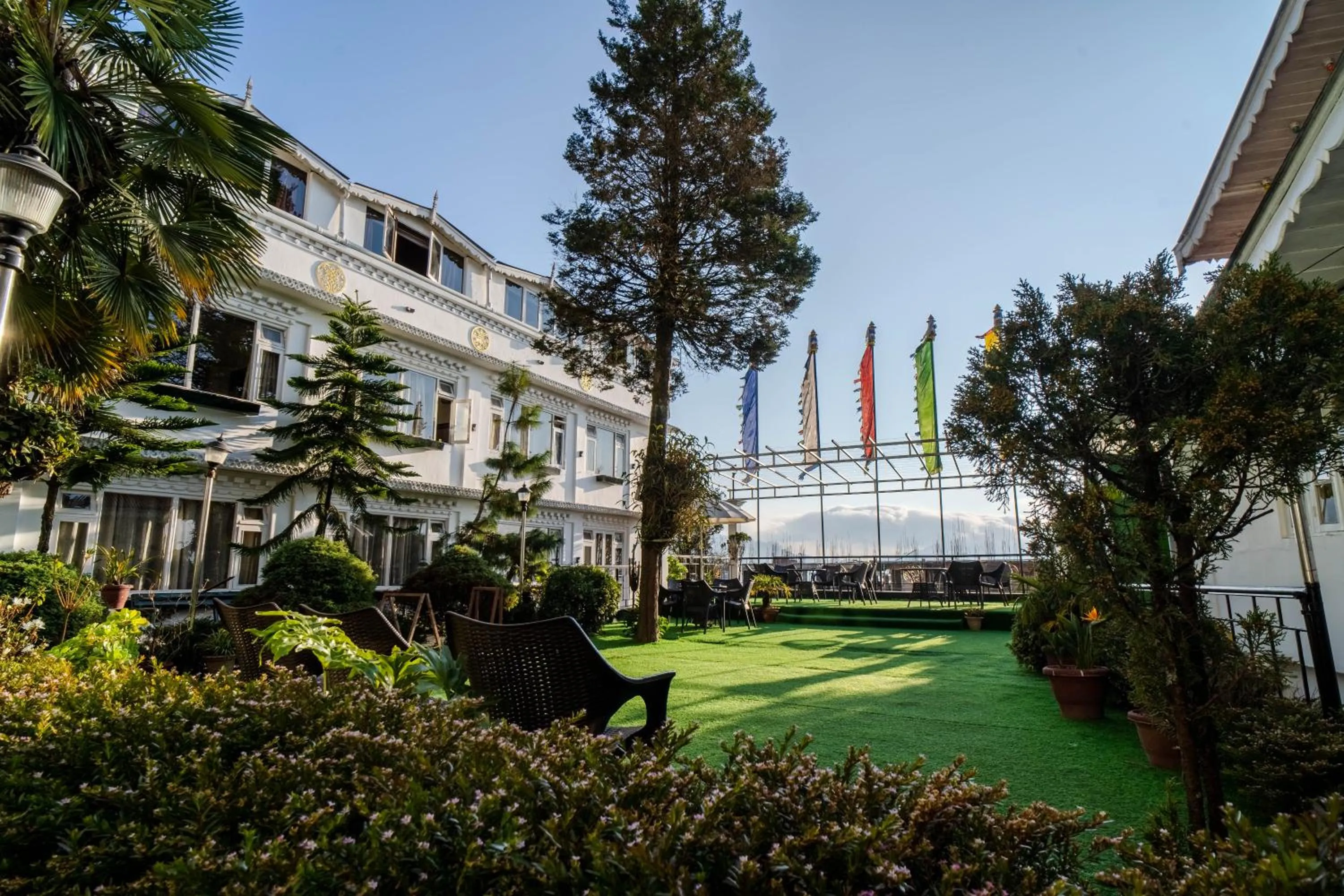 Property building in Little Tibet Resort Mall Road