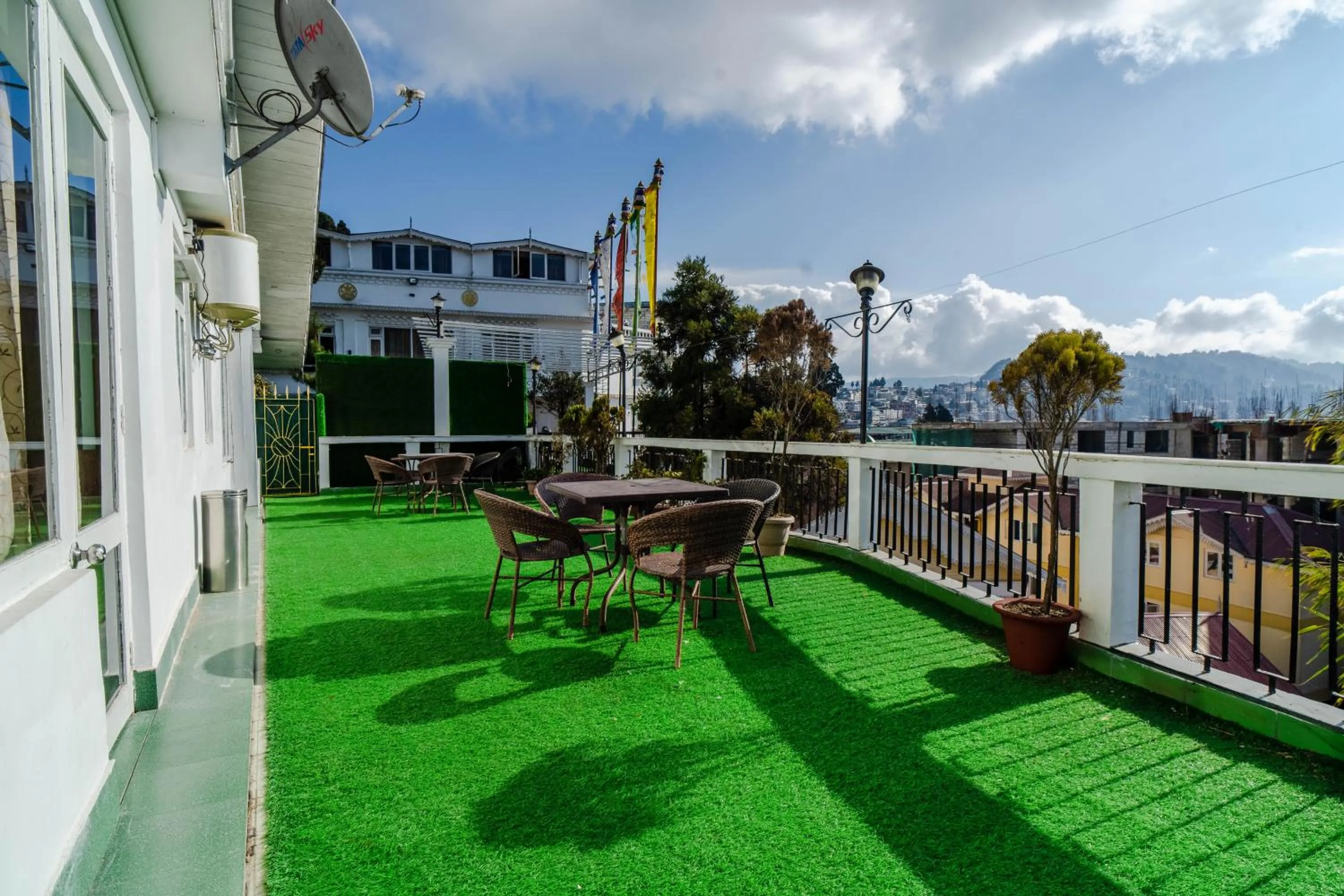 Bedroom in Little Tibet Resort Mall Road