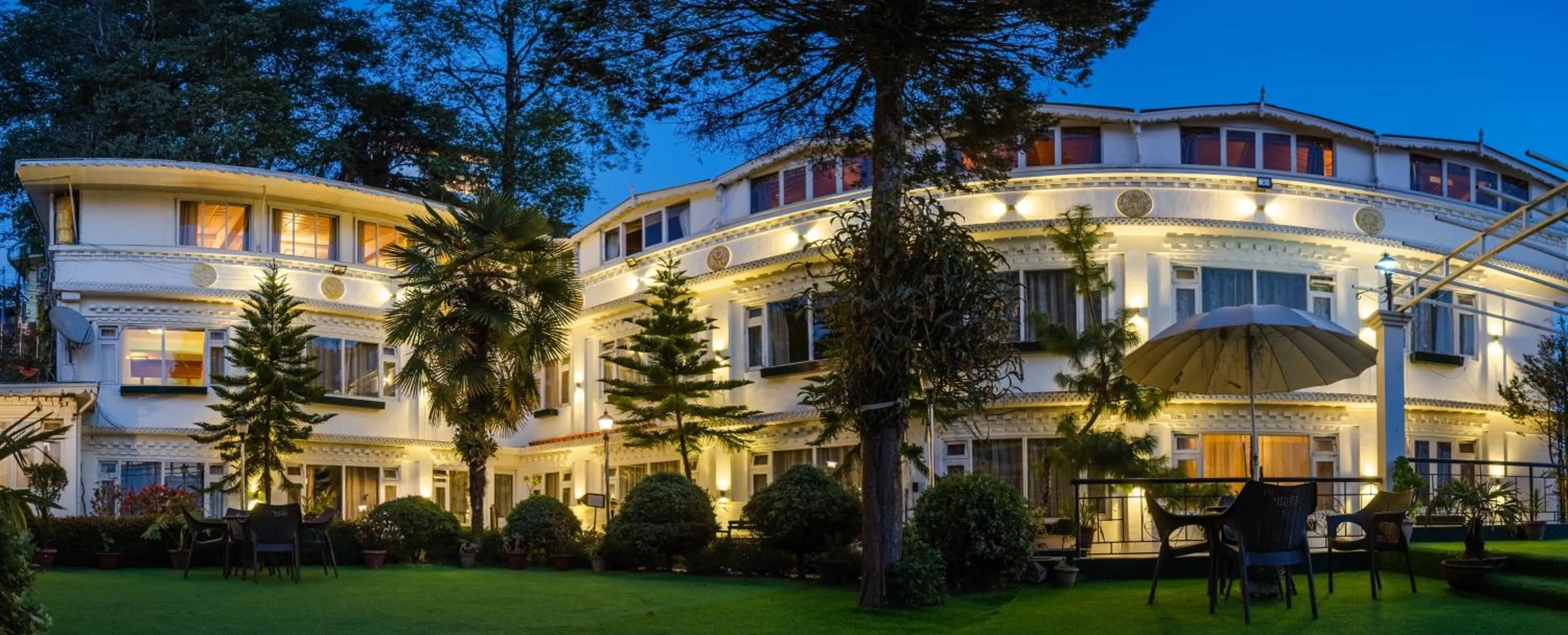 Property building in Little Tibet Resort Mall Road