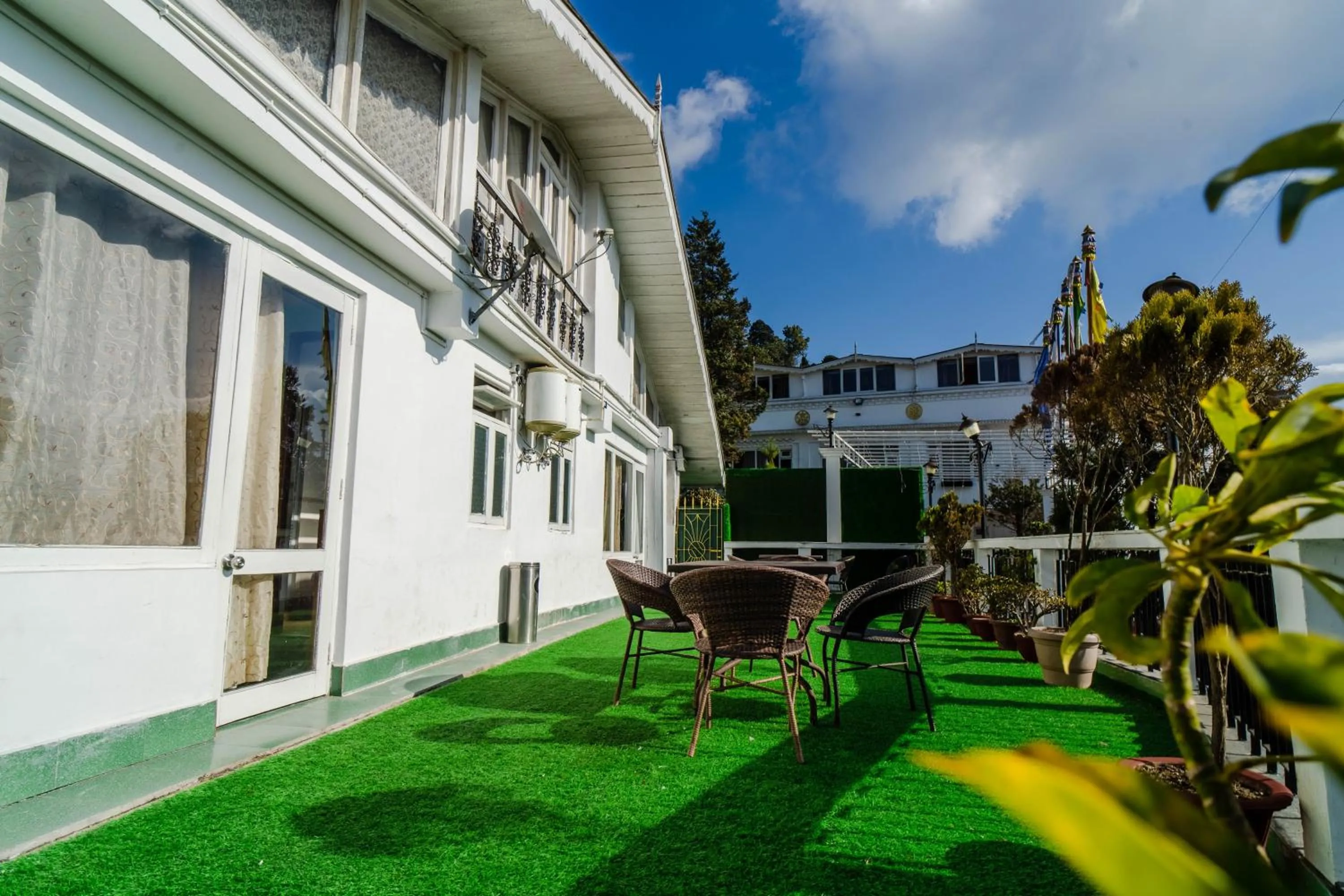 Bedroom in Little Tibet Resort Mall Road