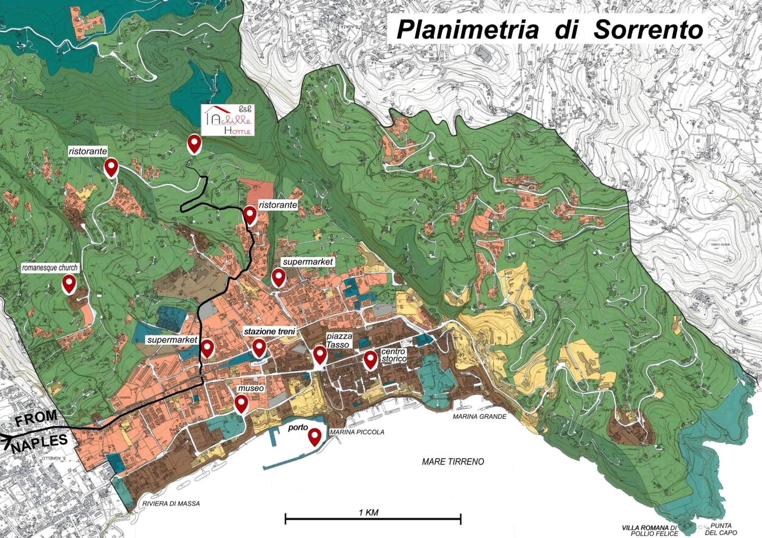 Property logo or sign in ACHILLE HOME B&B SORRENTO