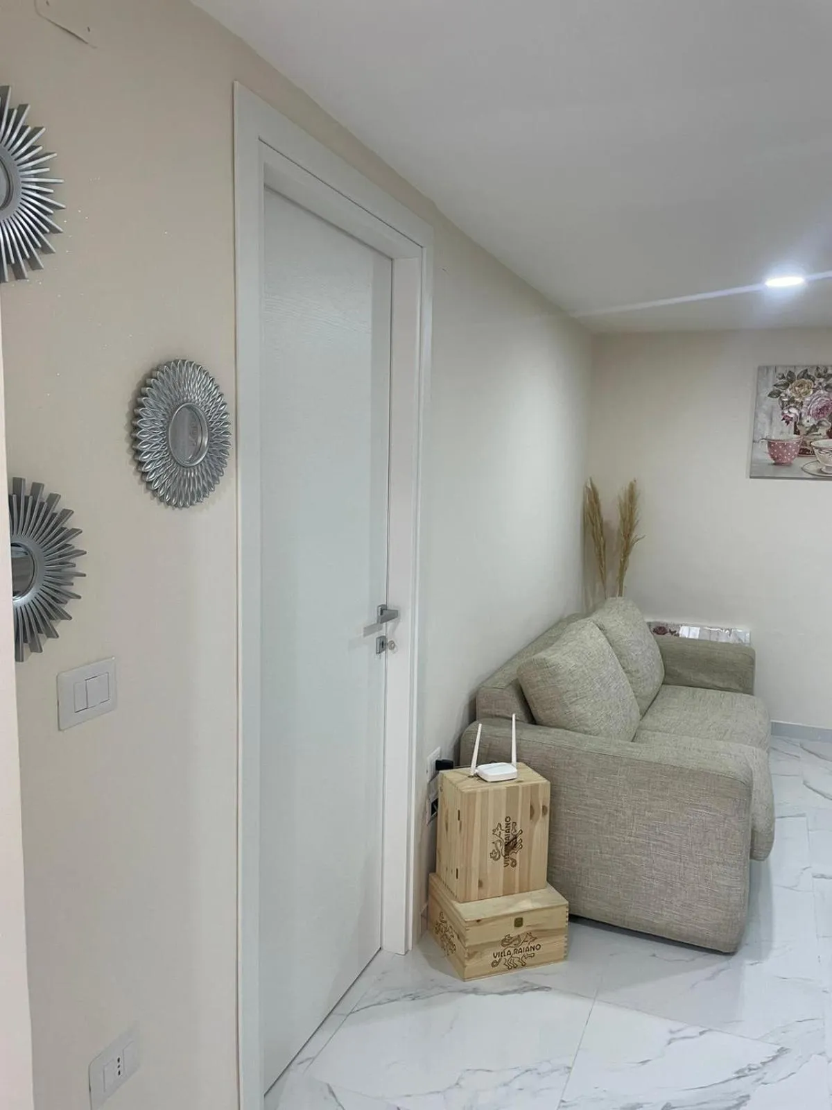 Seating area in Da Nonna Maria