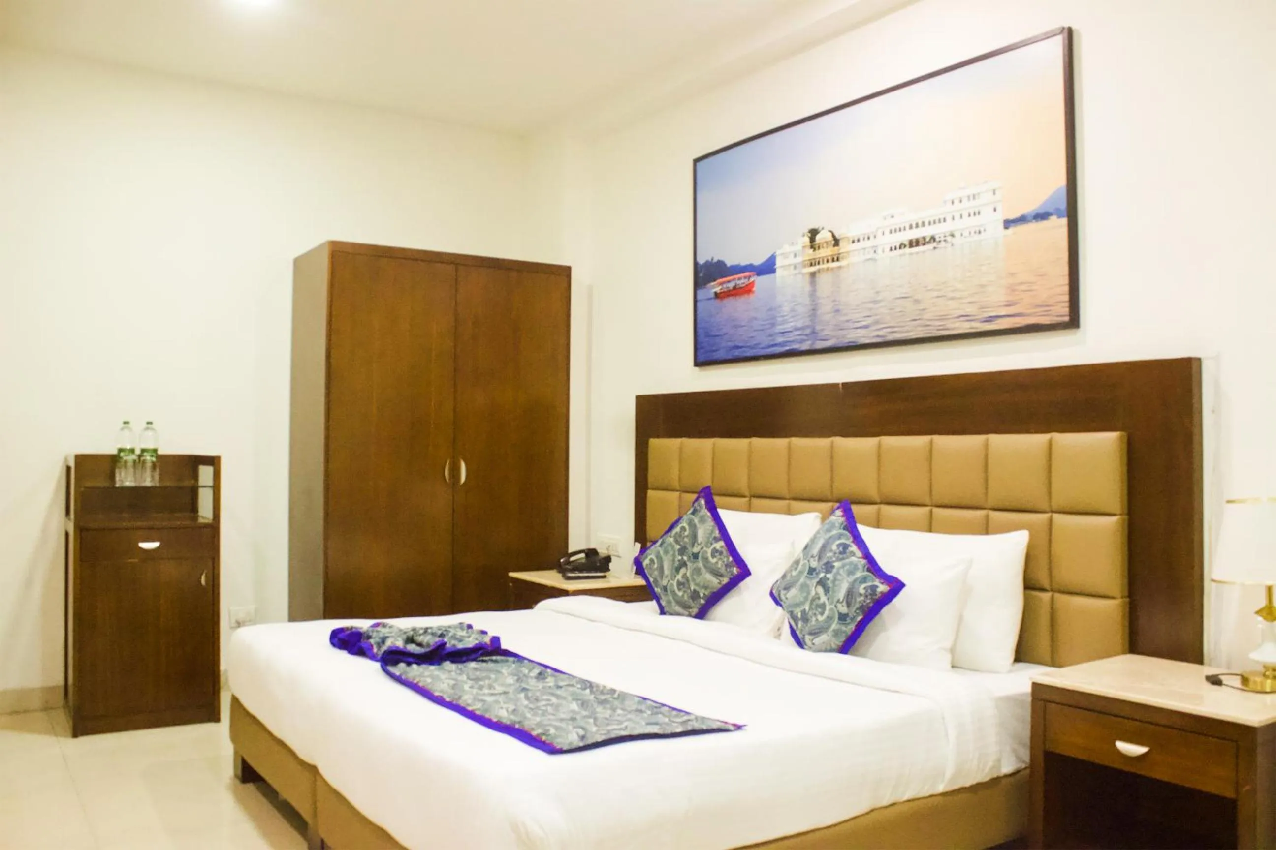 Bed in Mystical Valley View Resort and Spa, Udaipur