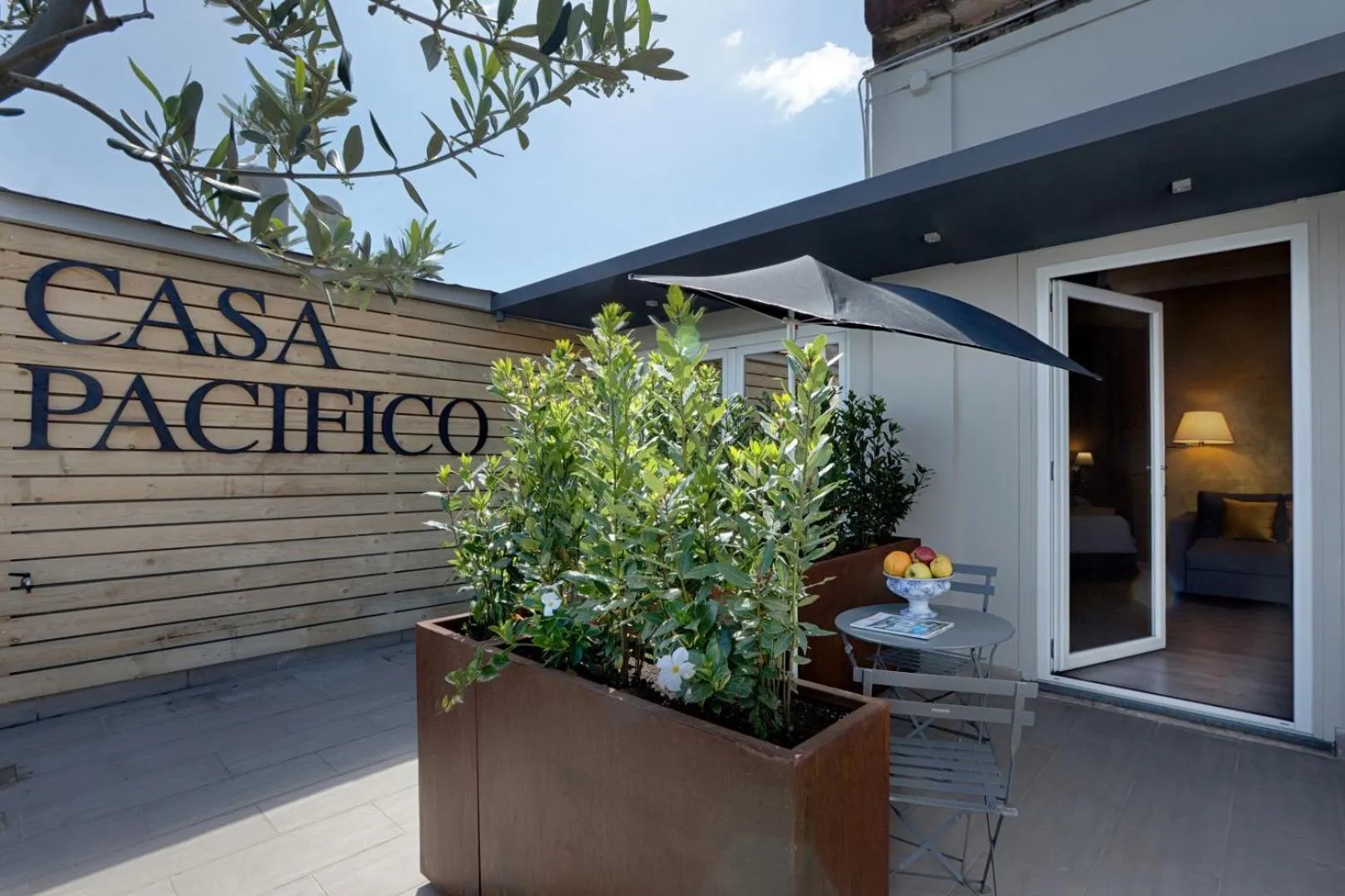 Patio in Casa Pacifico Pompei