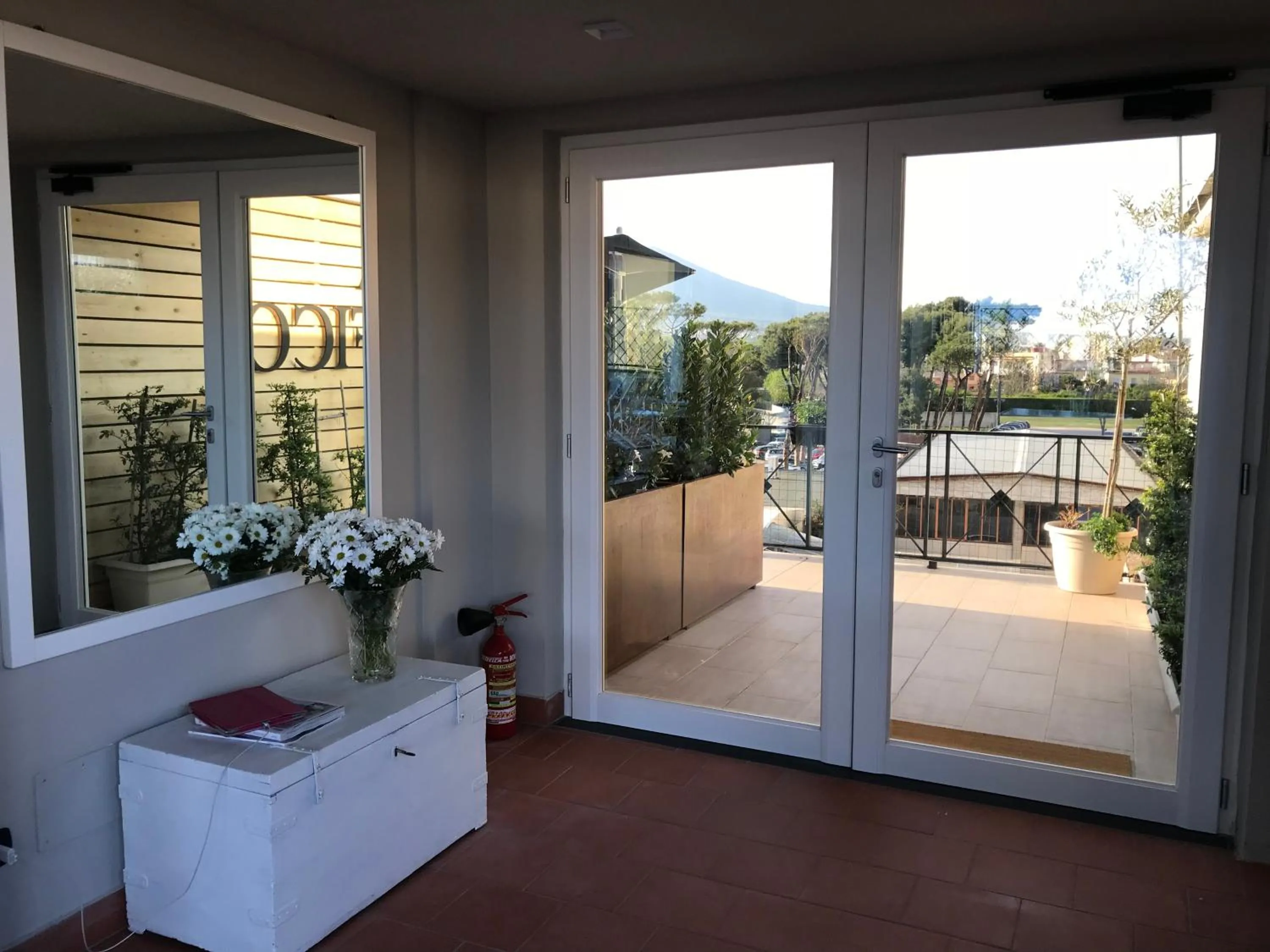 Balcony/Terrace in Casa Pacifico Pompei