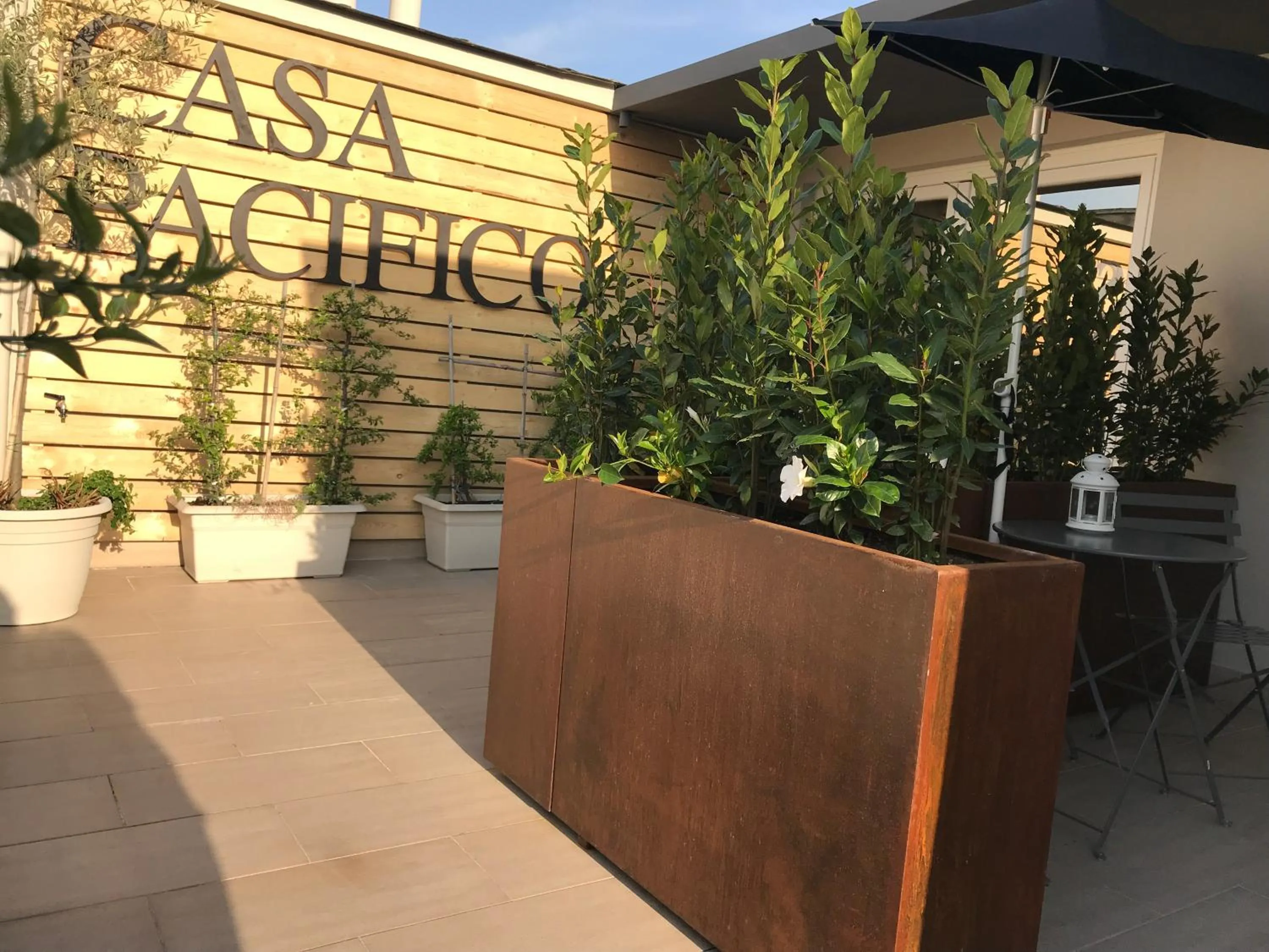 Facade/entrance in Casa Pacifico Pompei