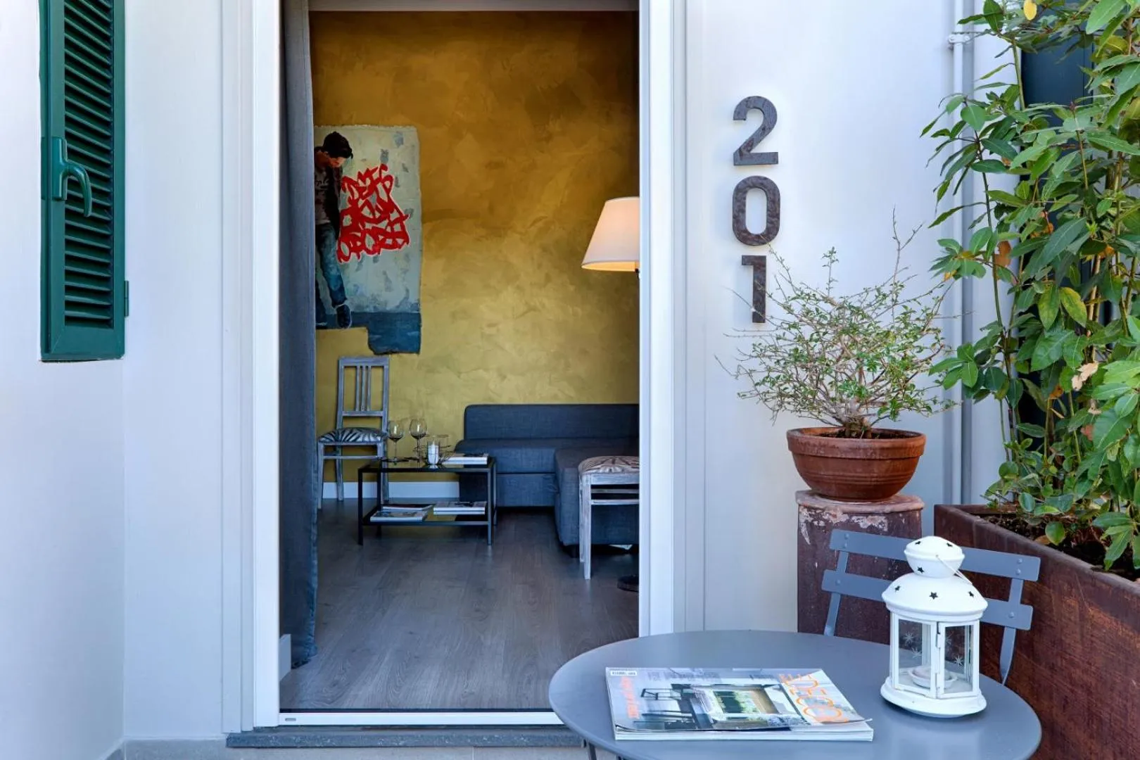 Patio in Casa Pacifico Pompei