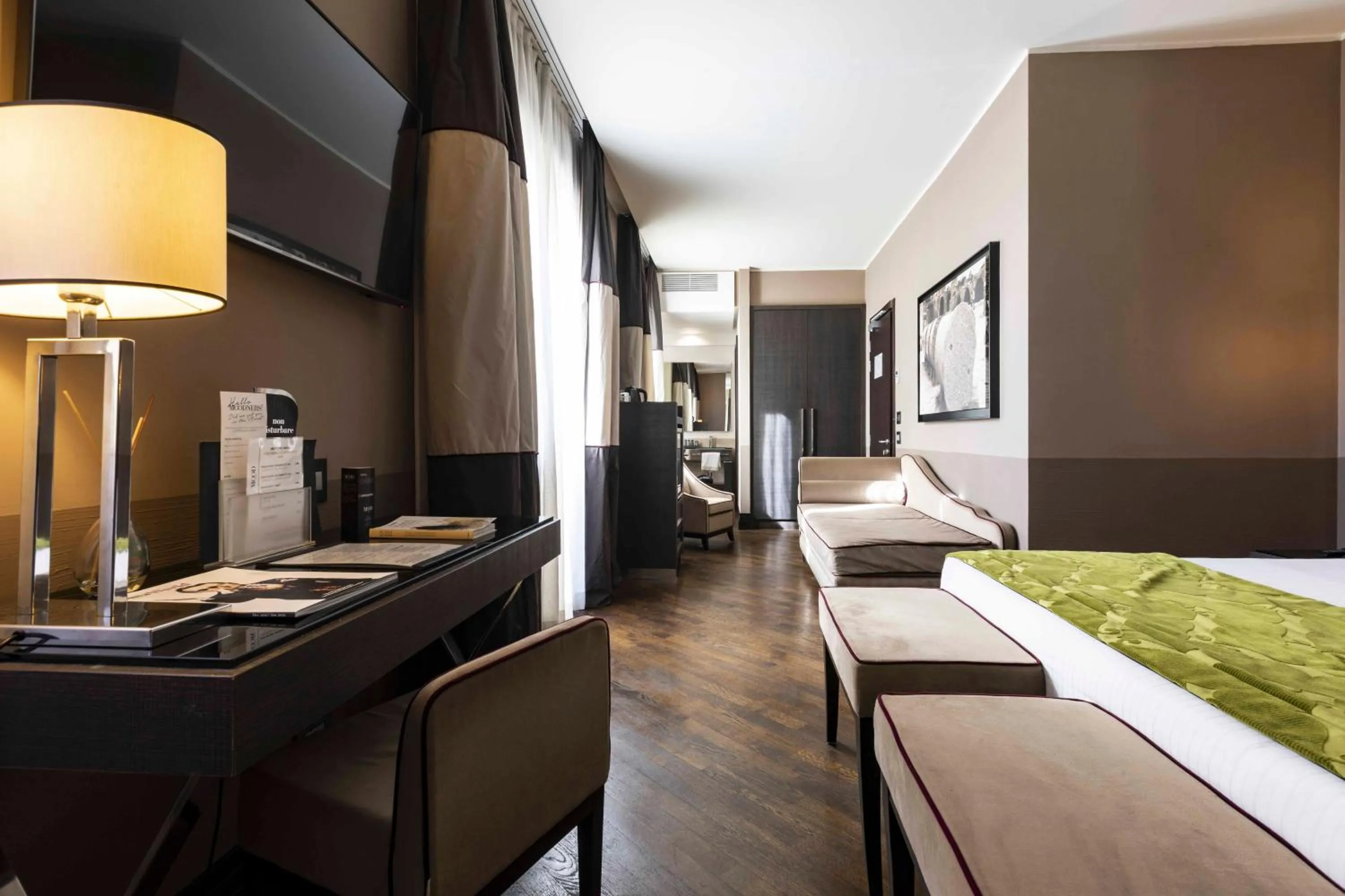 Bed in Rome Times Hotel