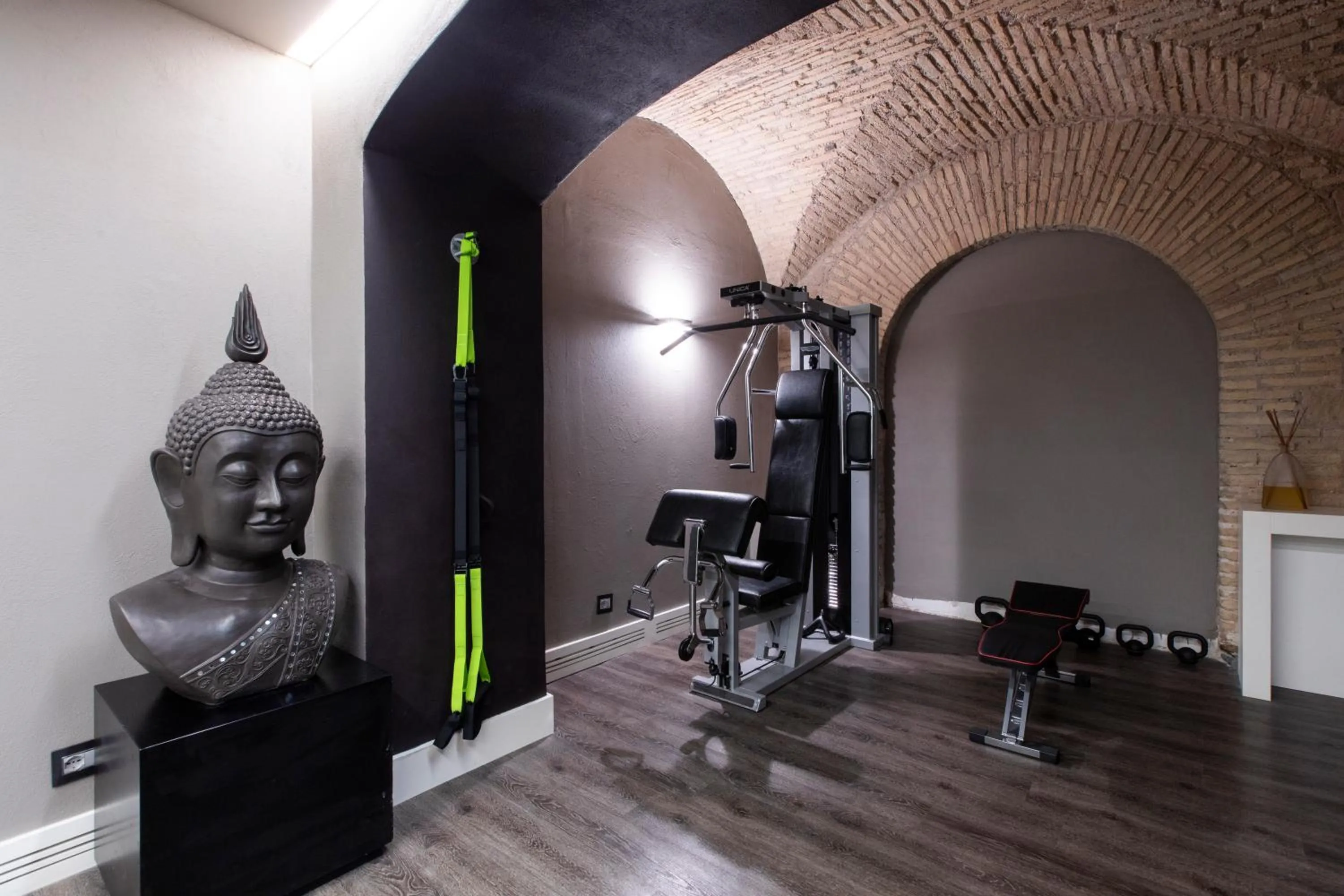 Fitness centre/facilities in Rome Times Hotel