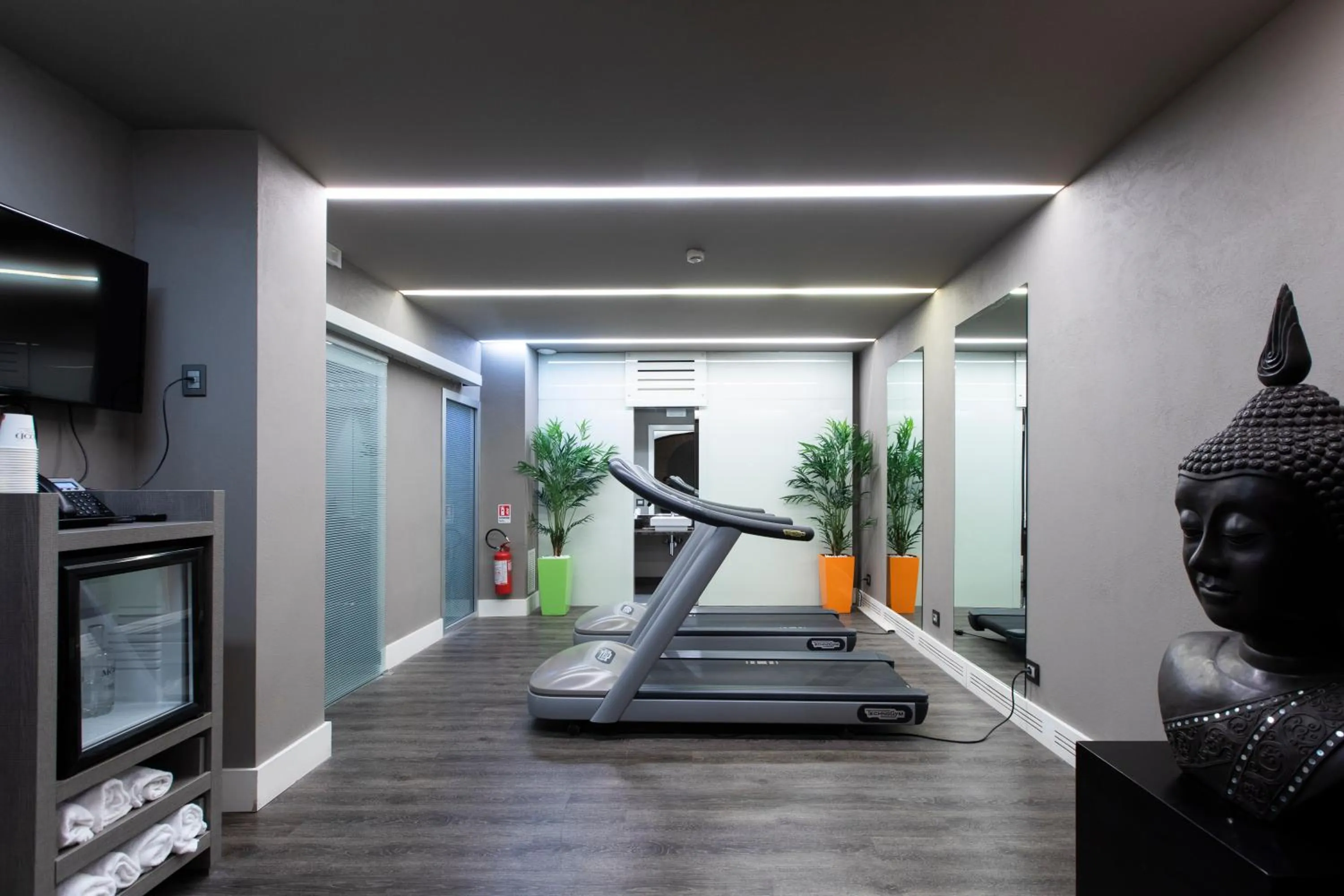 Fitness centre/facilities in Rome Times Hotel