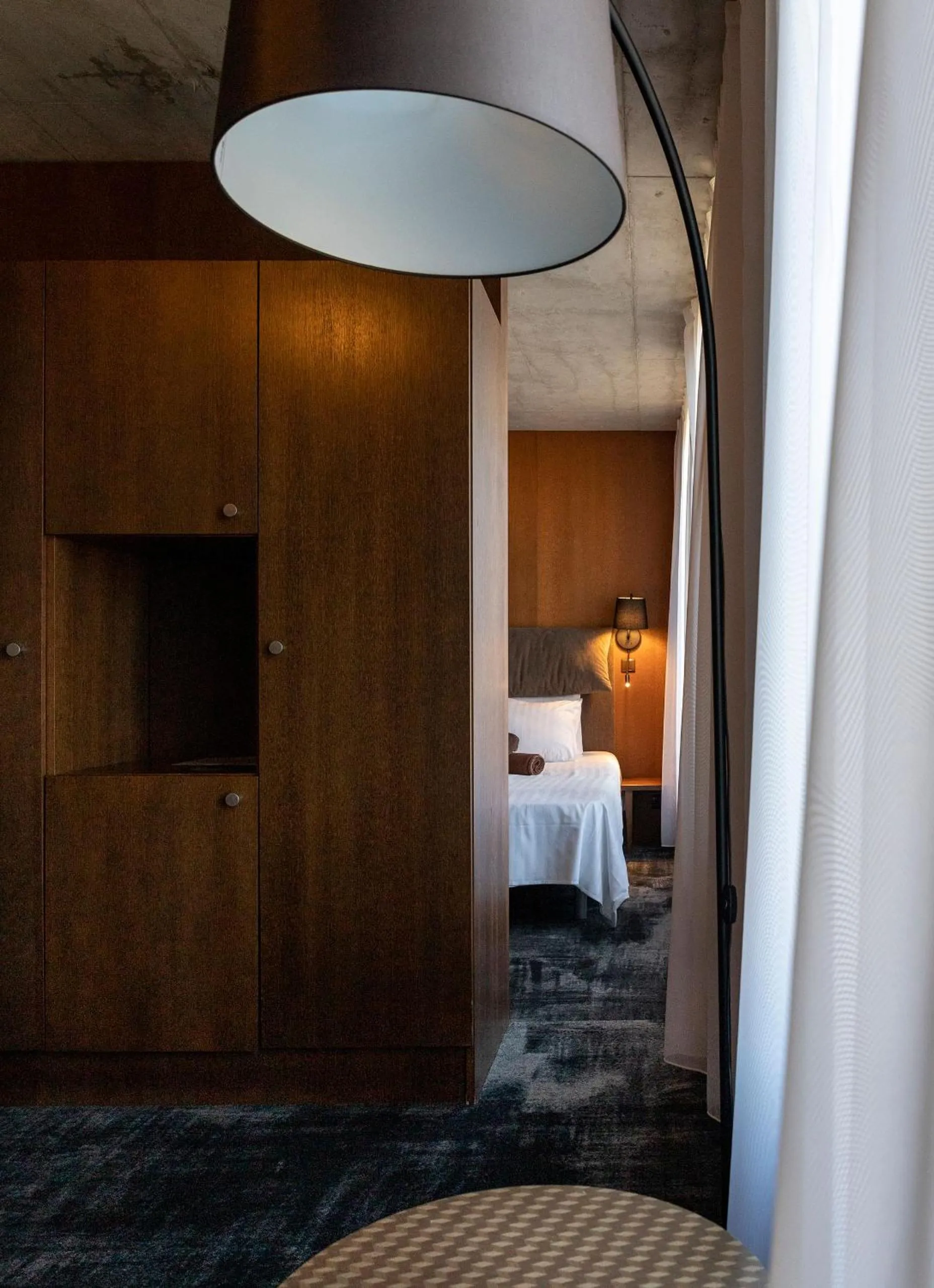 Decorative detail, Bed in Johan Design & SPA Hotel