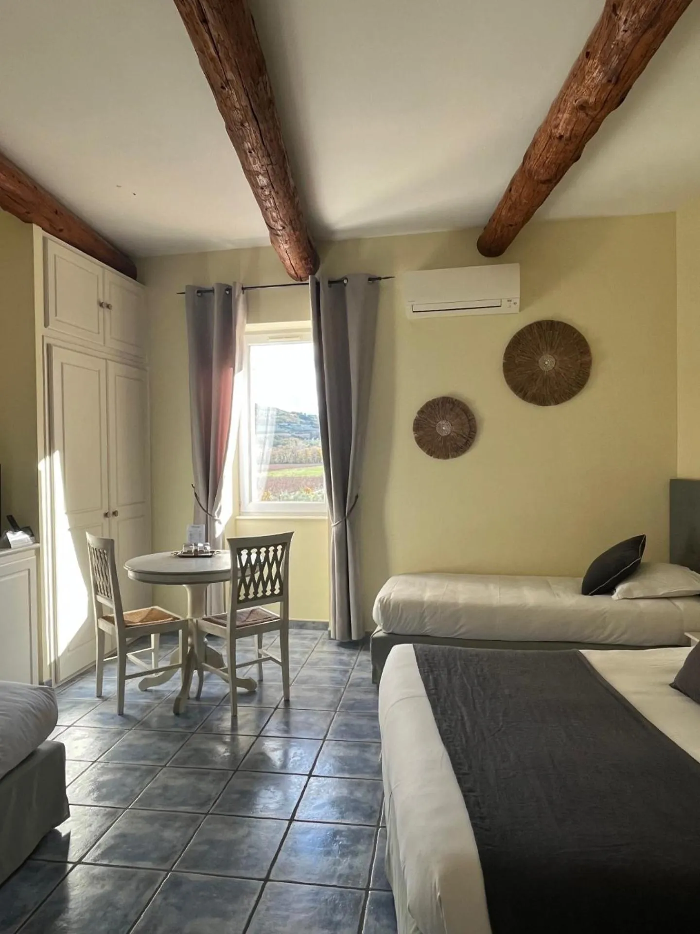 Photo of the whole room, Bed in Logis Hôtel La Bastide des Monges