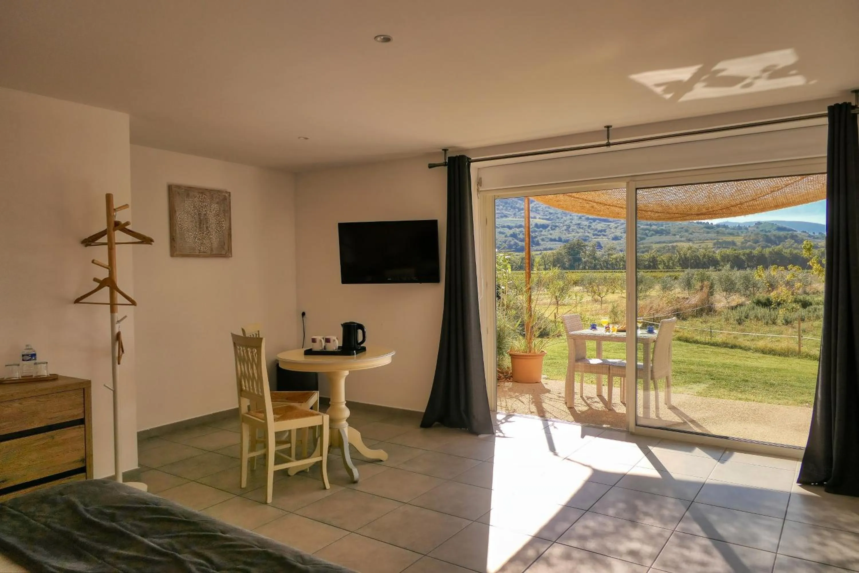 Photo of the whole room in Logis Hôtel La Bastide des Monges
