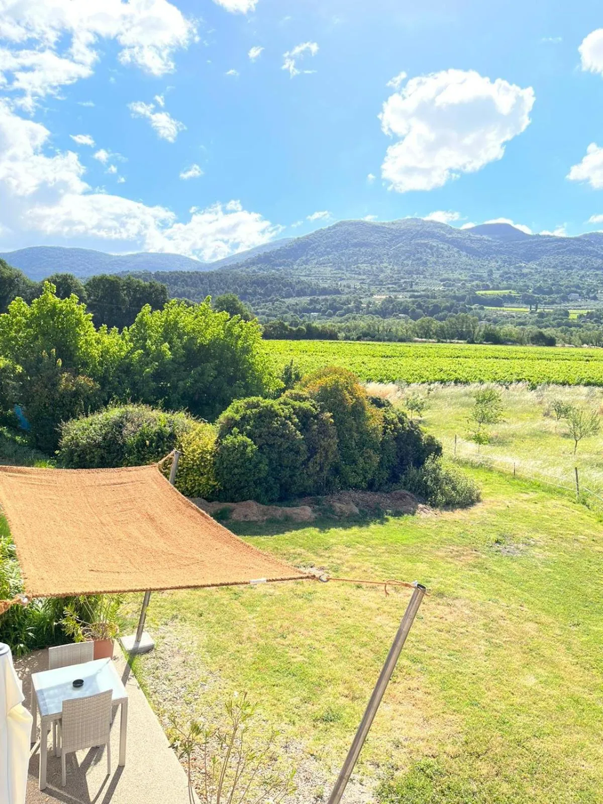 Natural landscape in Logis Hôtel La Bastide des Monges