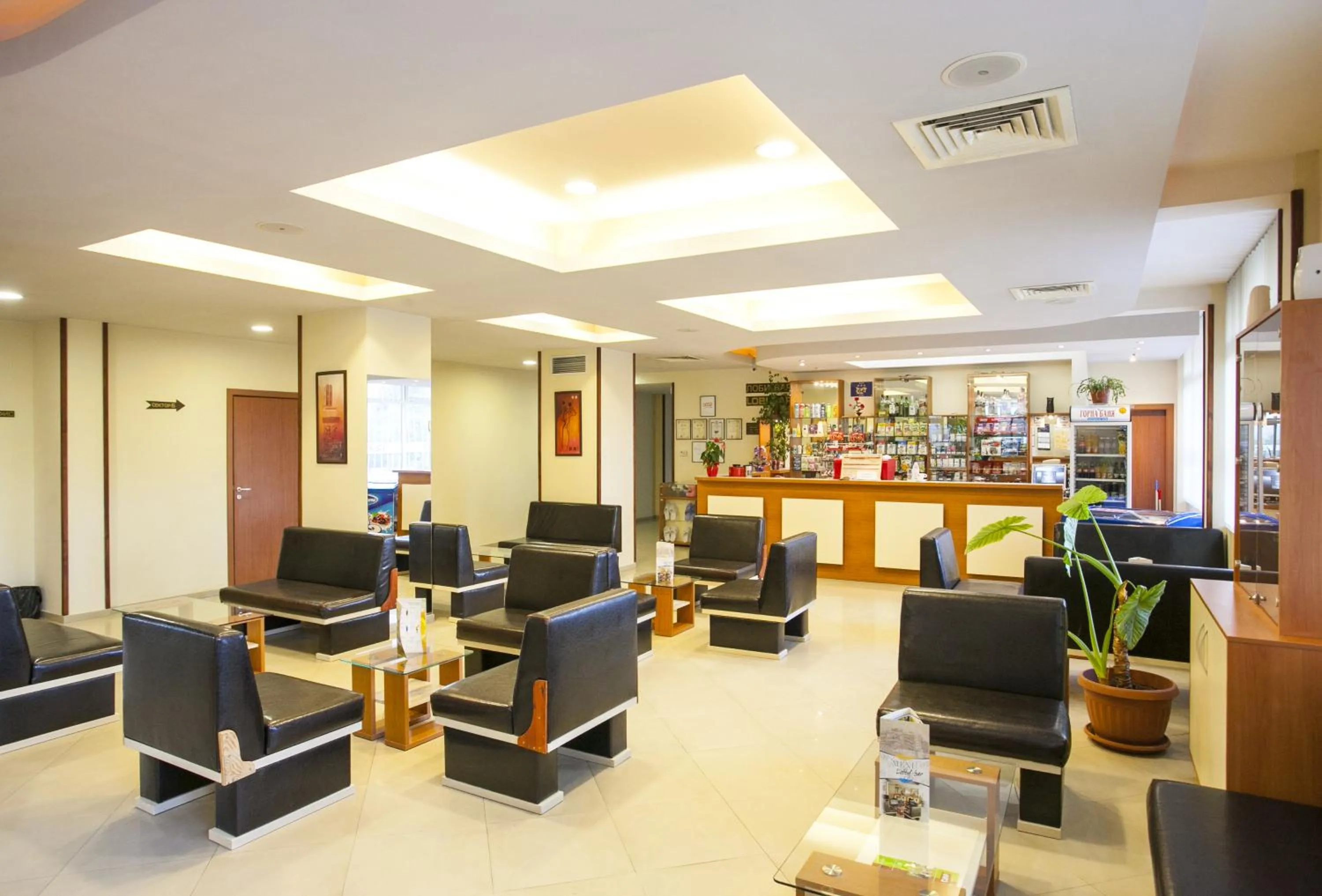 Lobby or reception in Relax Coop Hotel