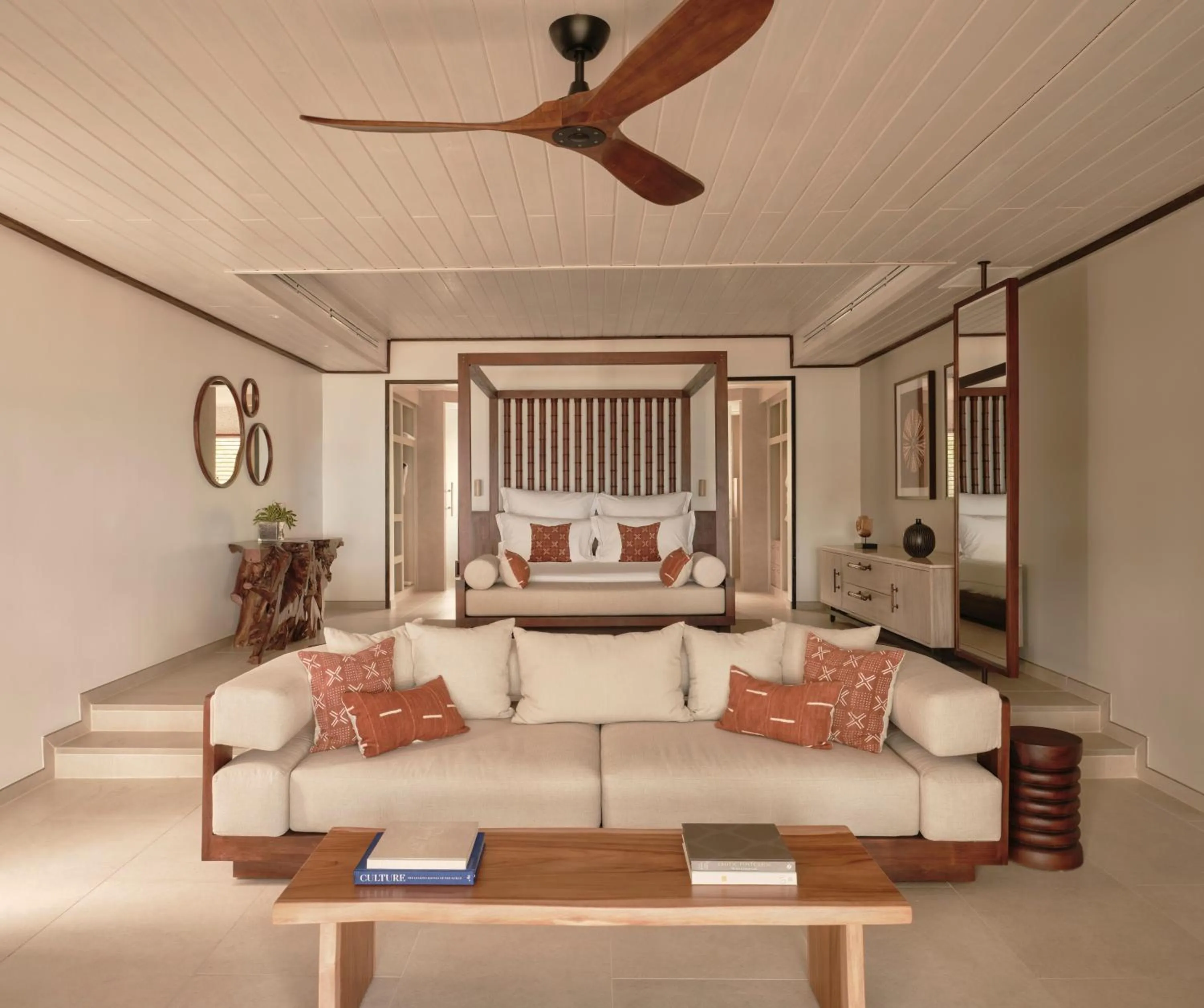 Living room in Carlisle Bay