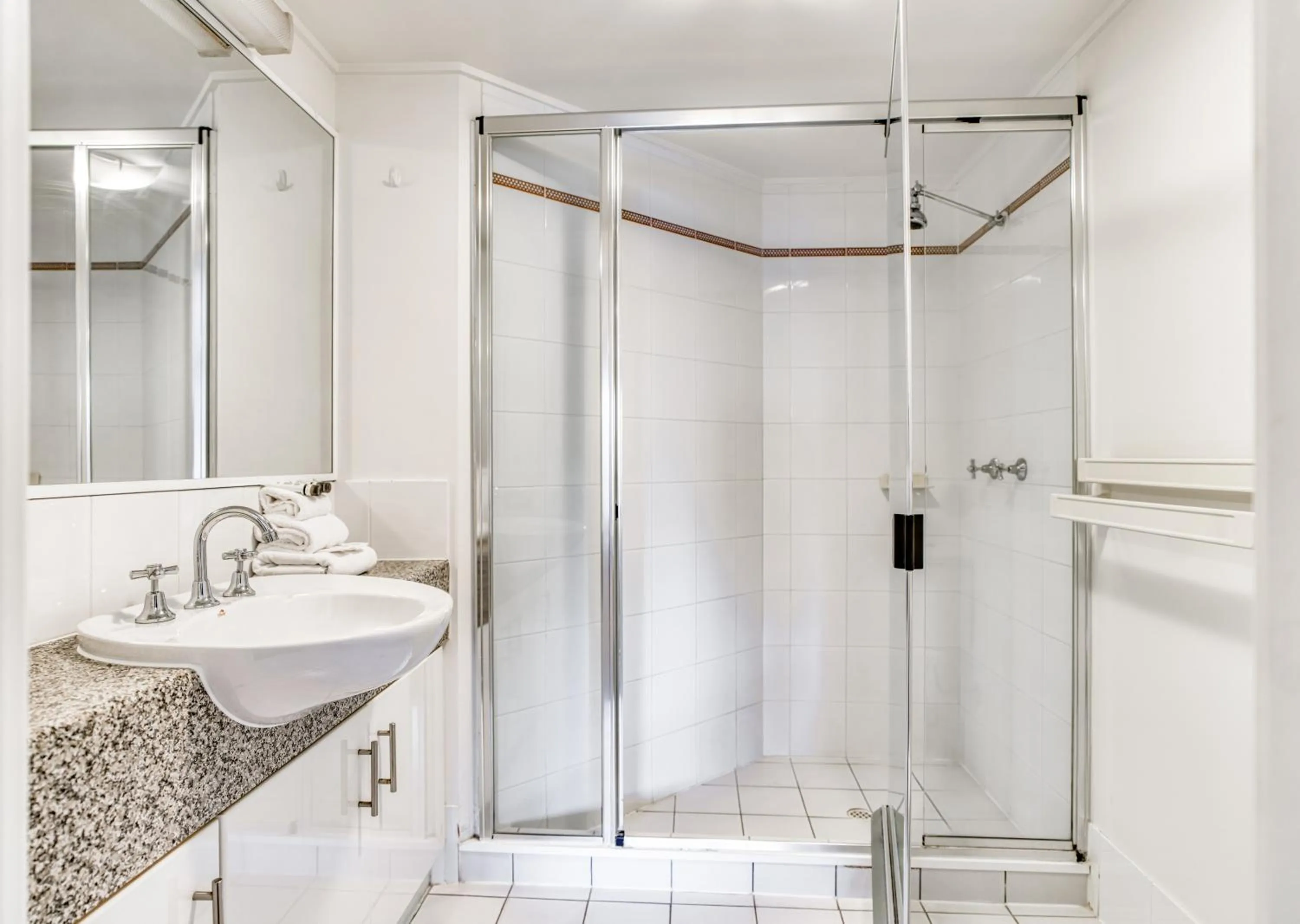 Bathroom in Sailport Mooloolaba Apartments