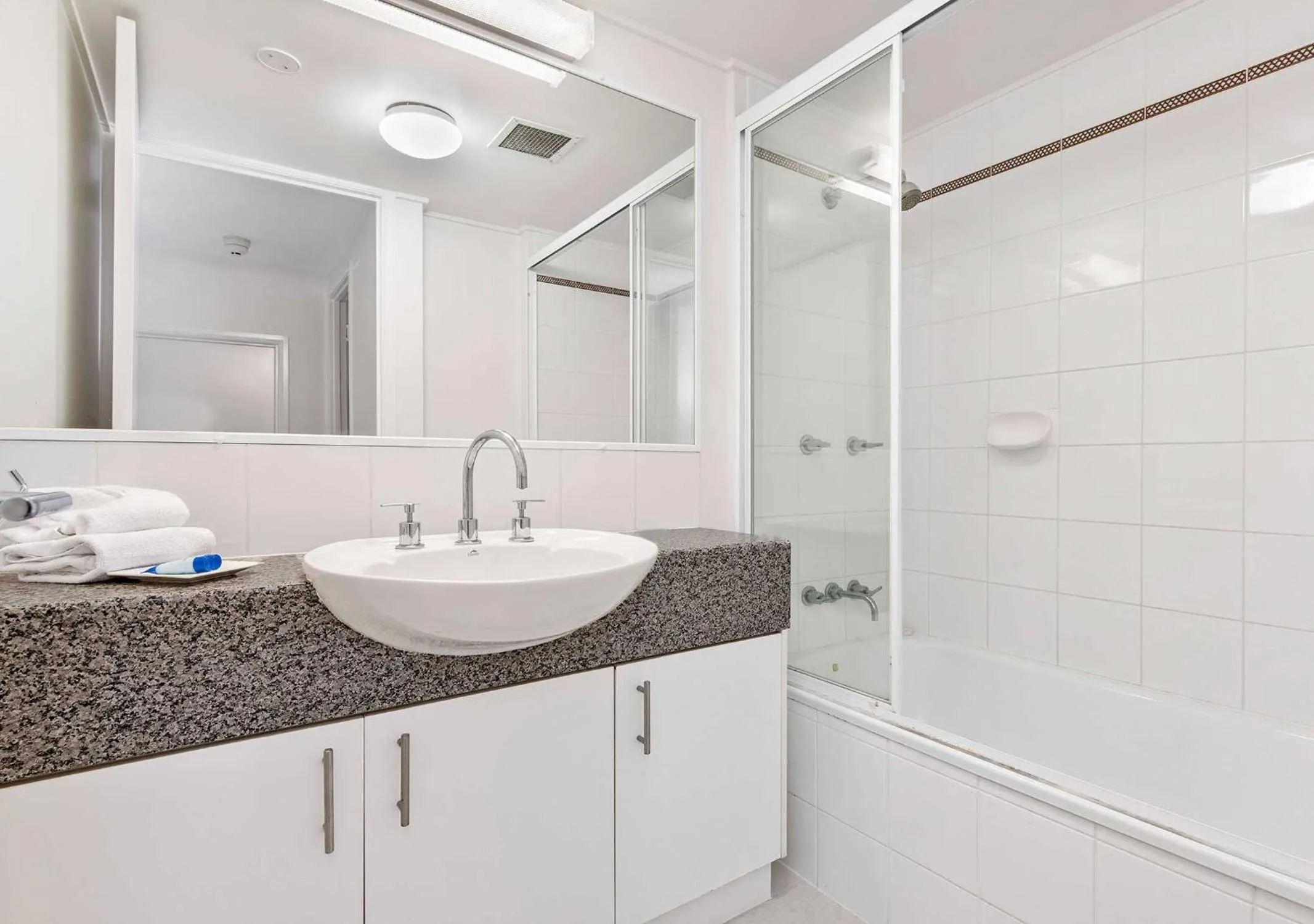Shower in Sailport Mooloolaba Apartments