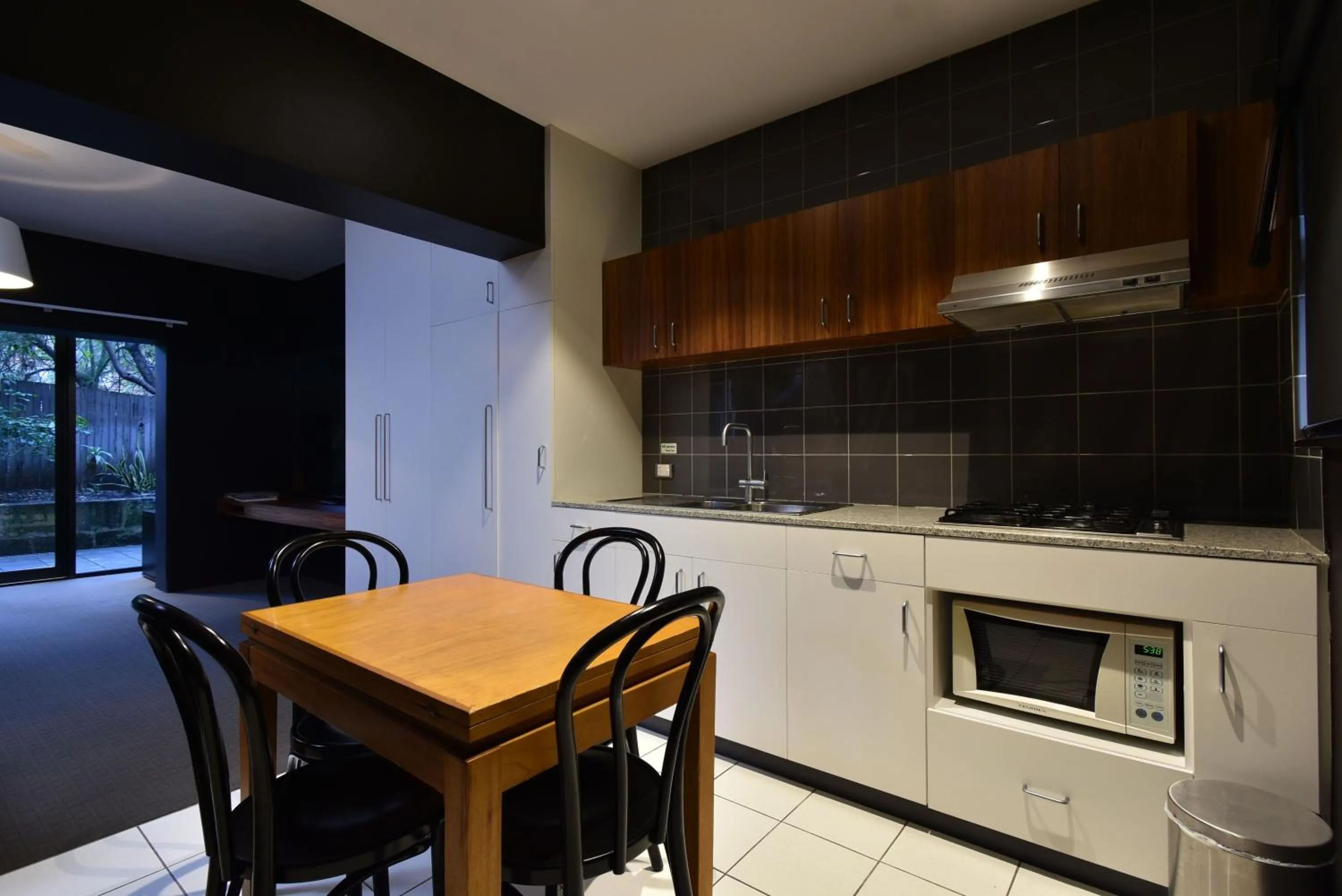 Kitchen or kitchenette in Riverview on Mount Street