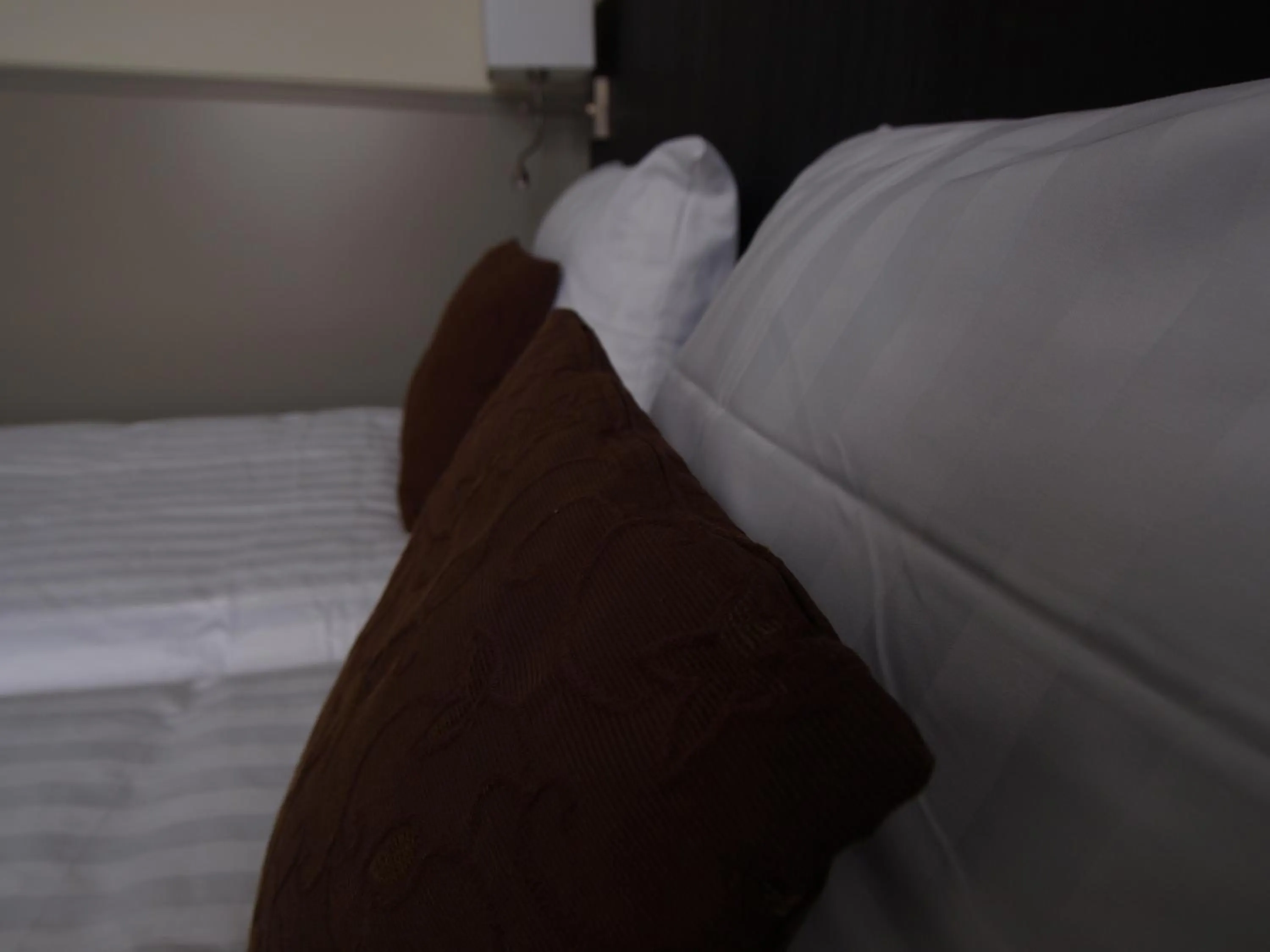 Bed in Hotel Clemens