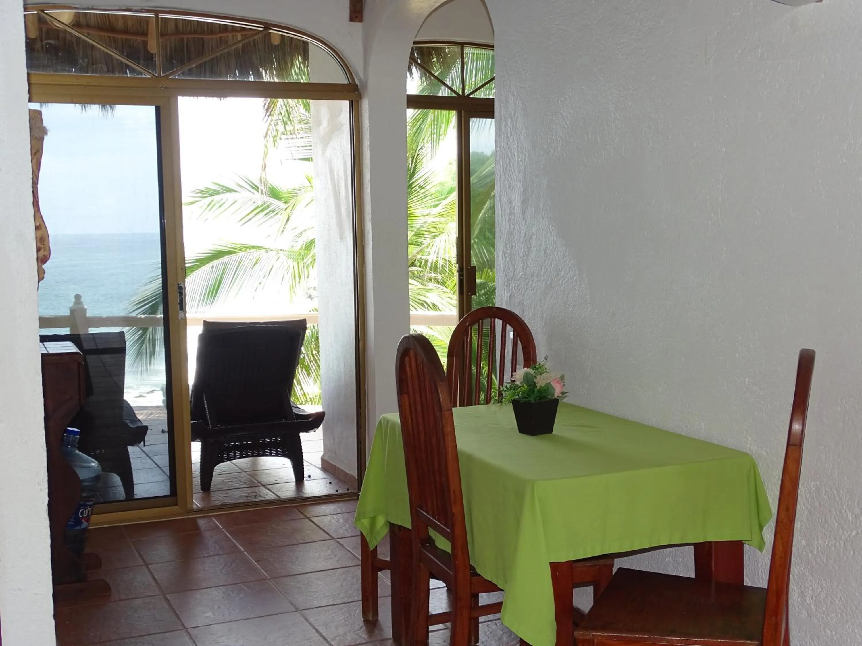 Dining area in Bungalows Lydia San Pancho