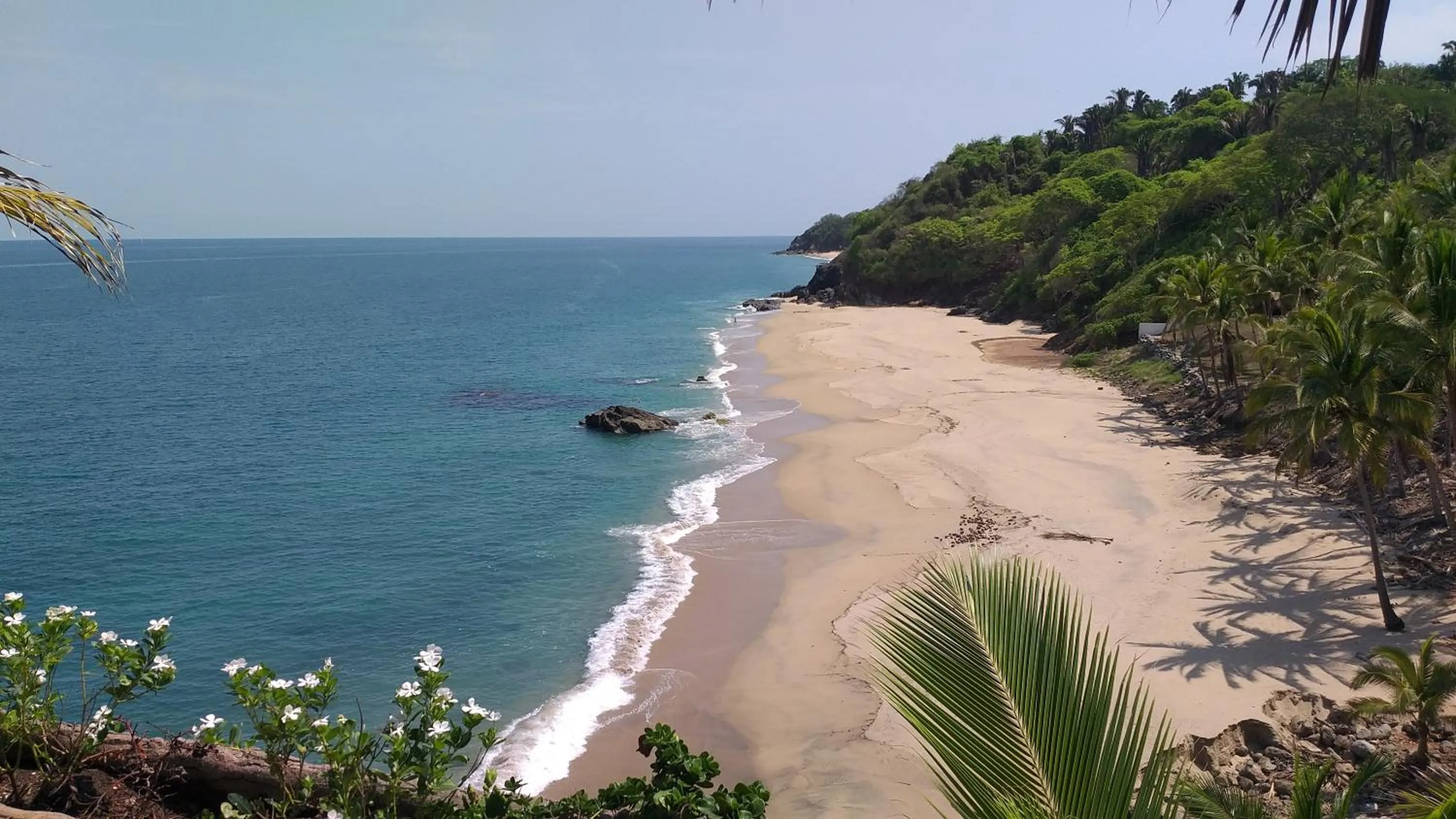 Beach in Bungalows Lydia San Pancho