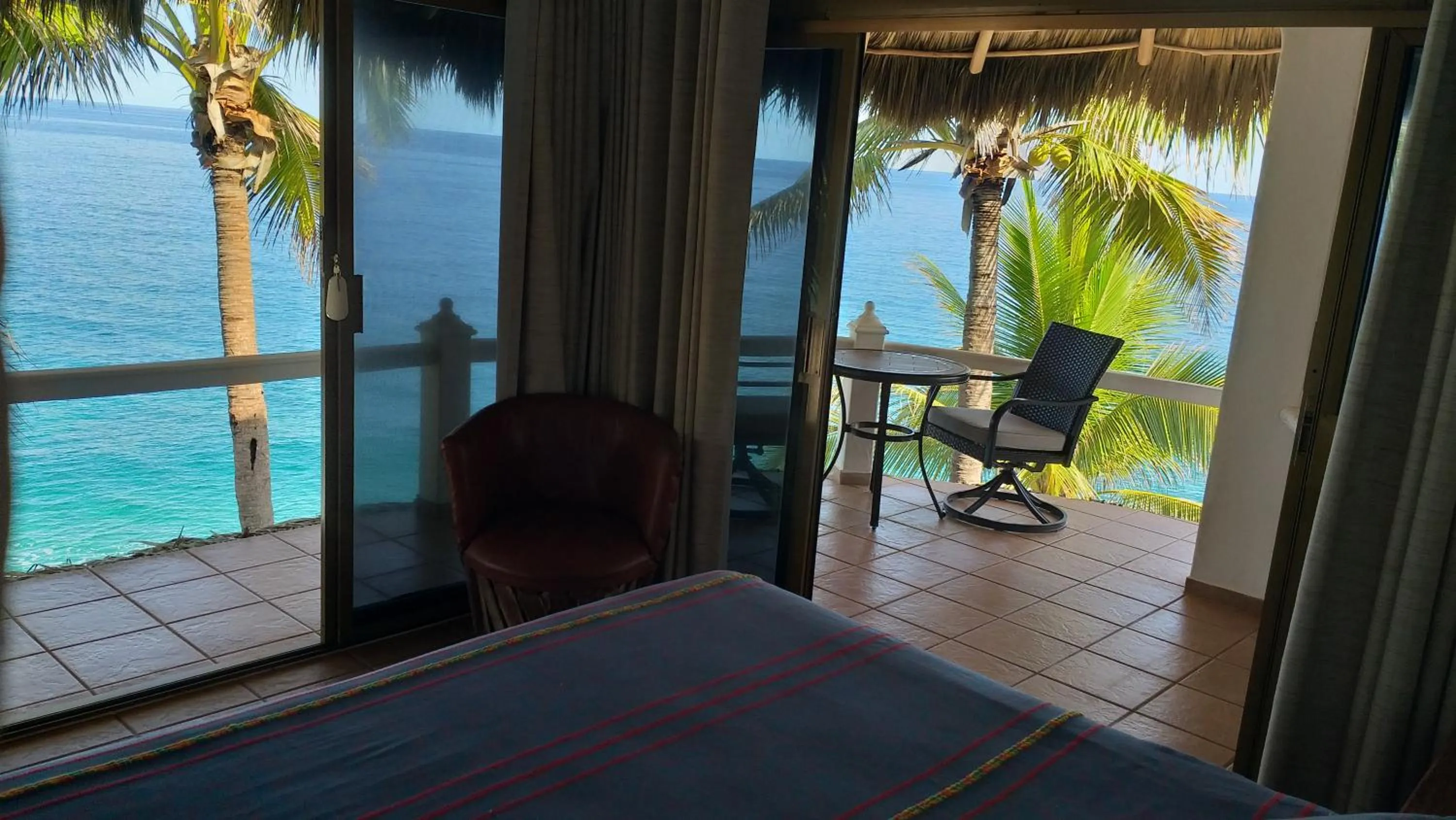 Balcony/Terrace in Bungalows Lydia San Pancho