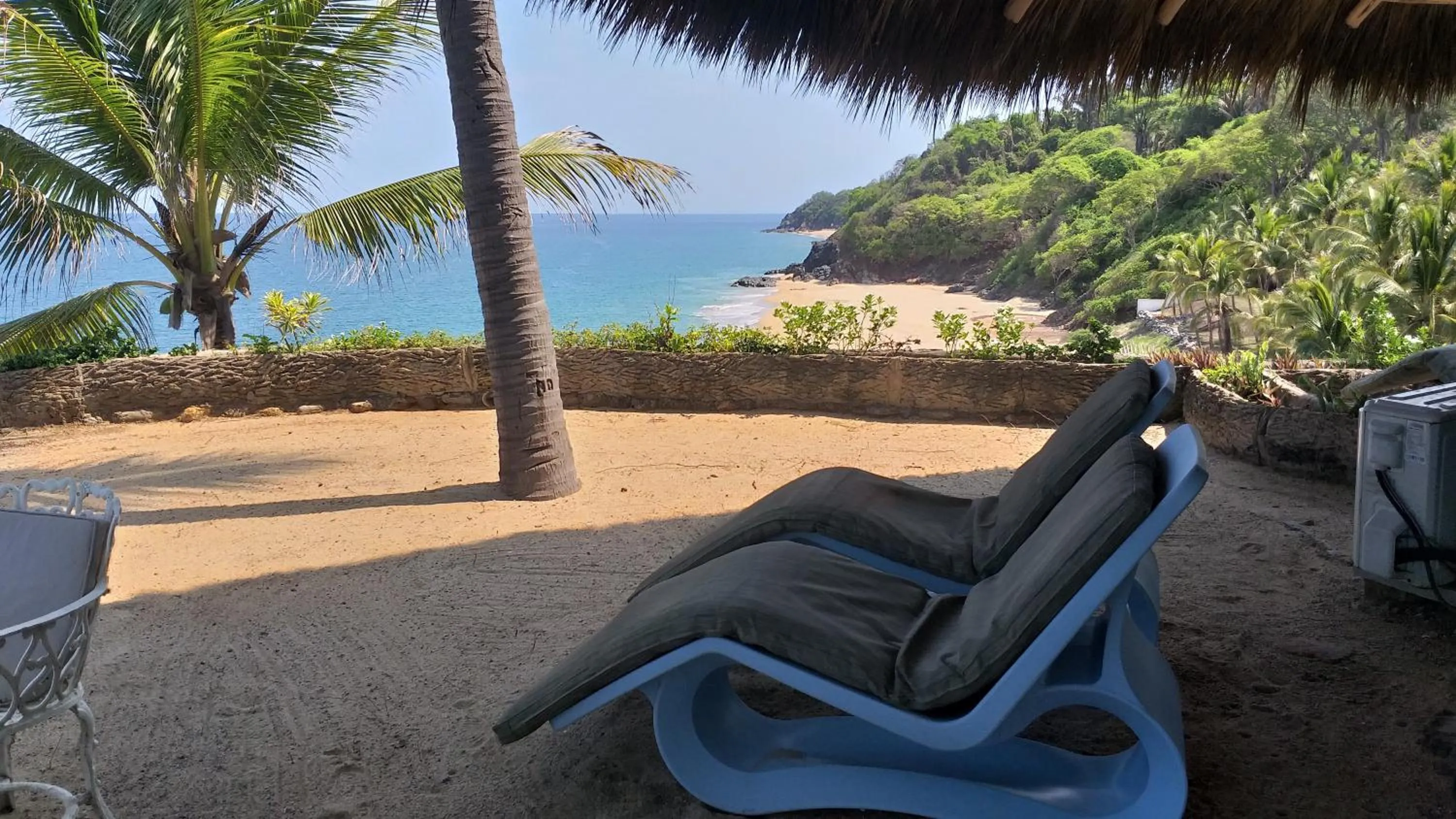 sunbed in Bungalows Lydia San Pancho