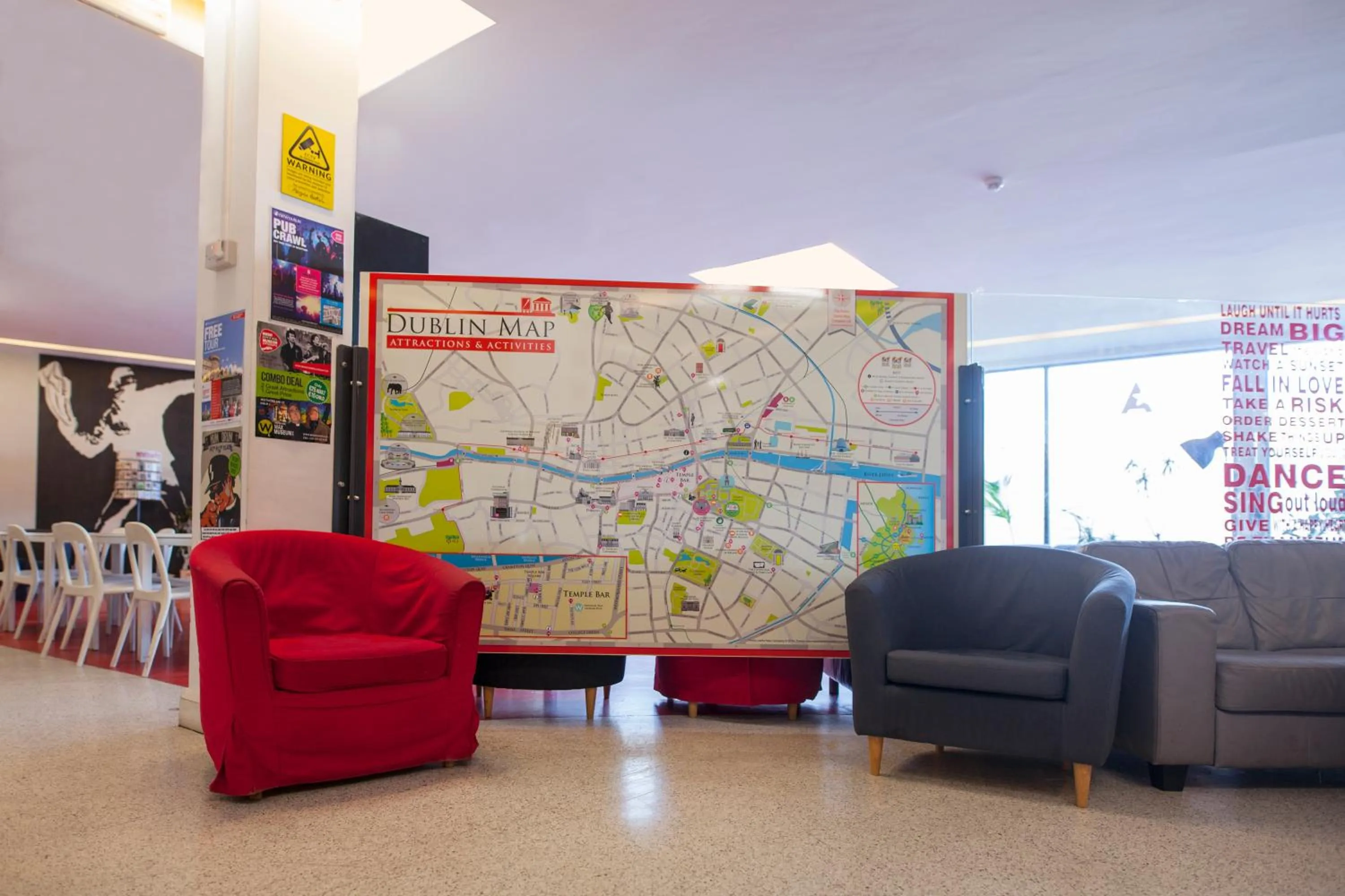 Lobby or reception in Abigail's Hostel