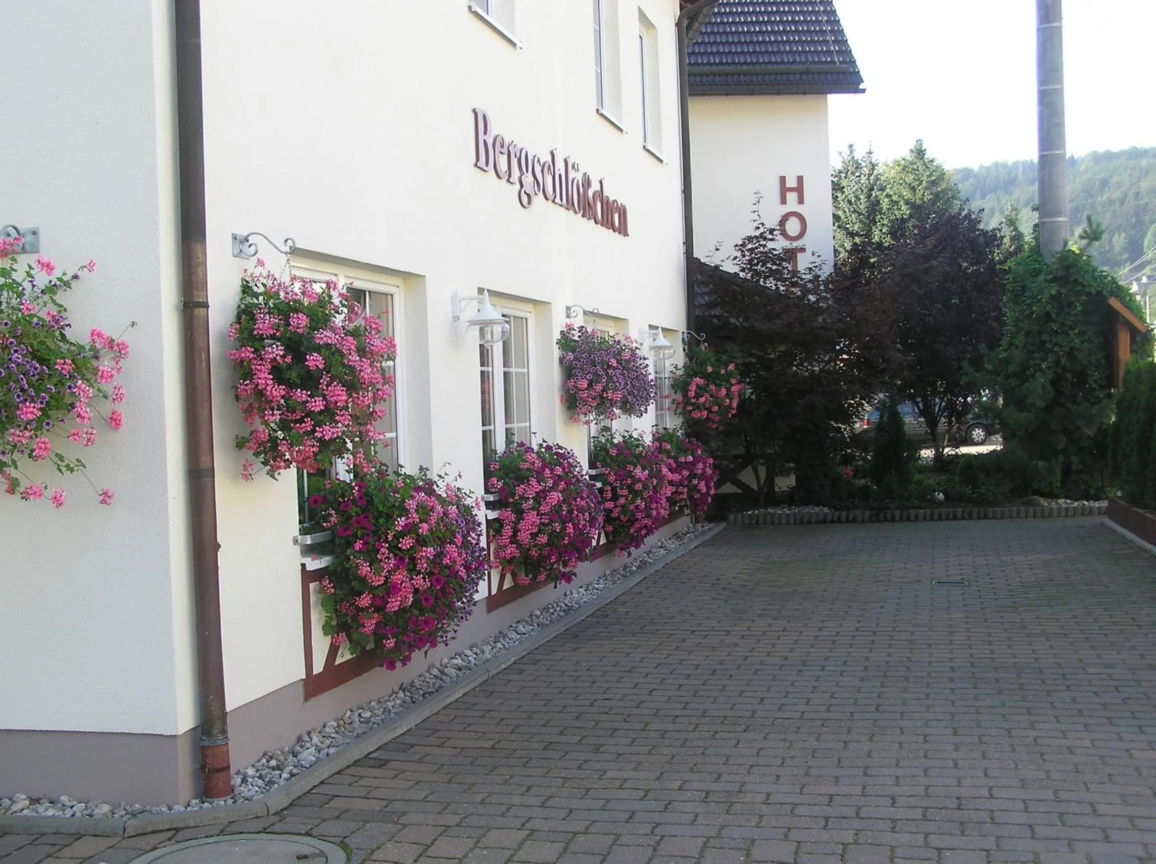 Facade/entrance in Hotel Bergschlößchen