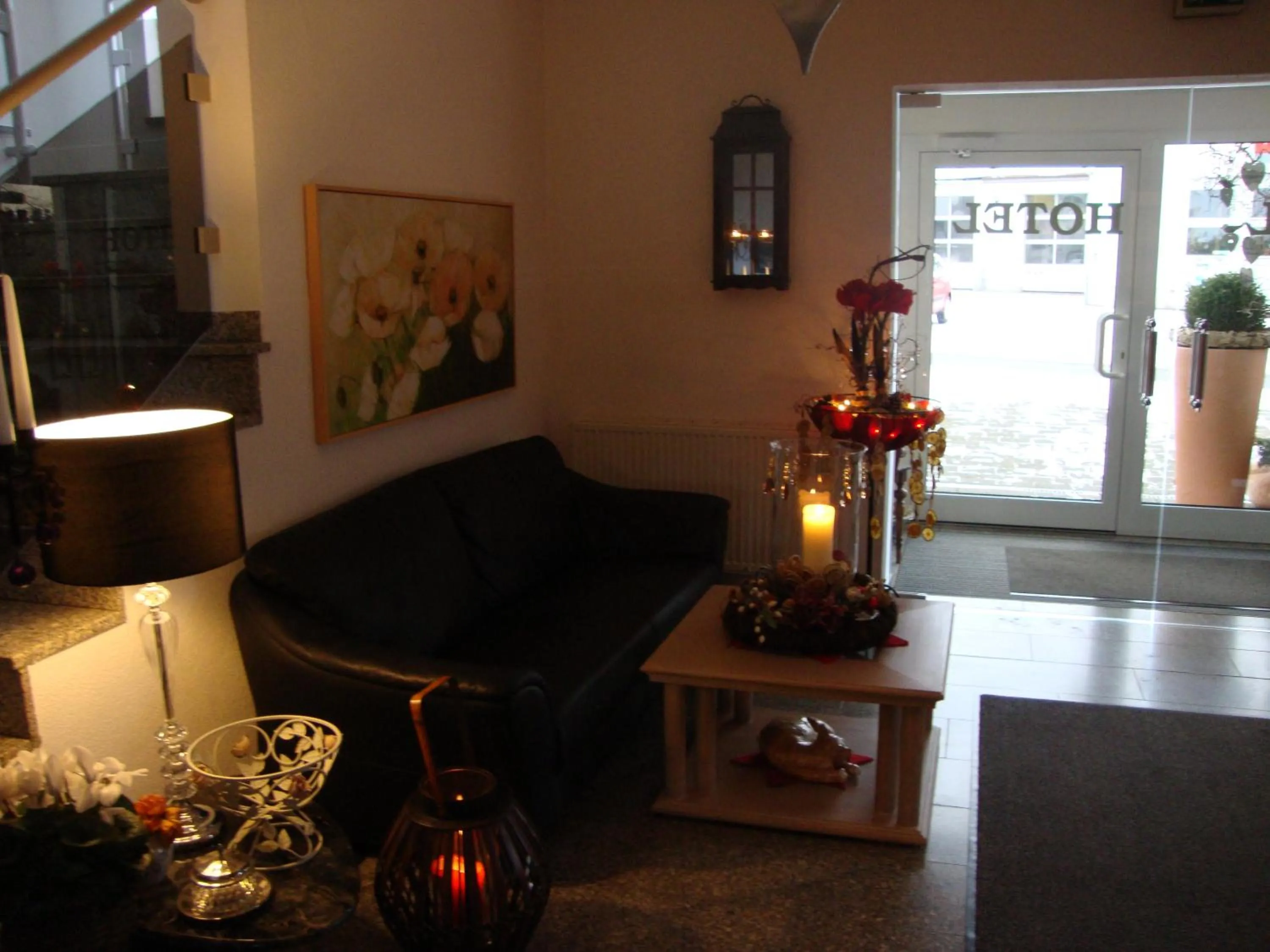 Lobby or reception in Hotel Bergschlößchen