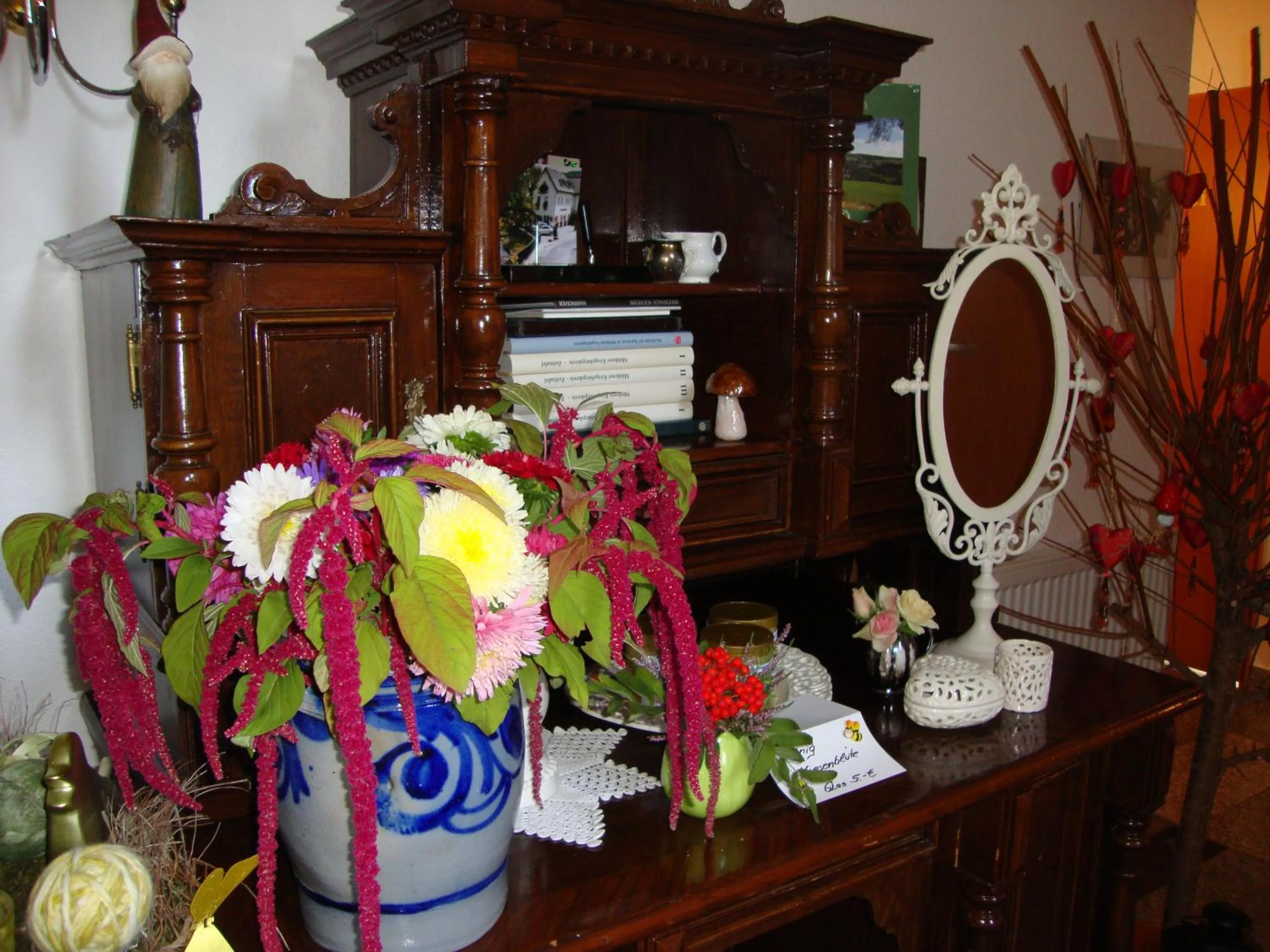 Decorative detail in Hotel Bergschlößchen