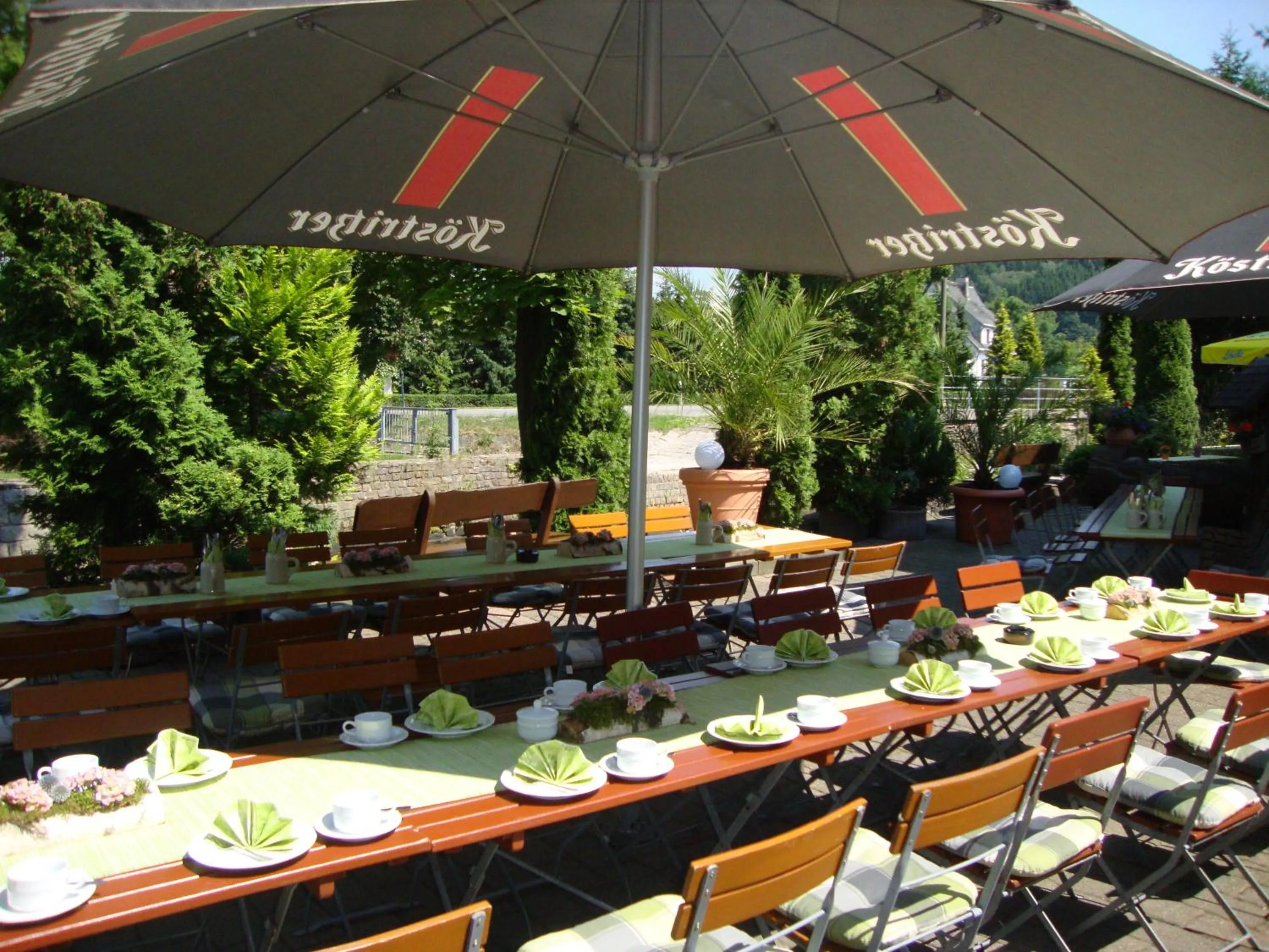 Patio in Hotel Bergschlößchen