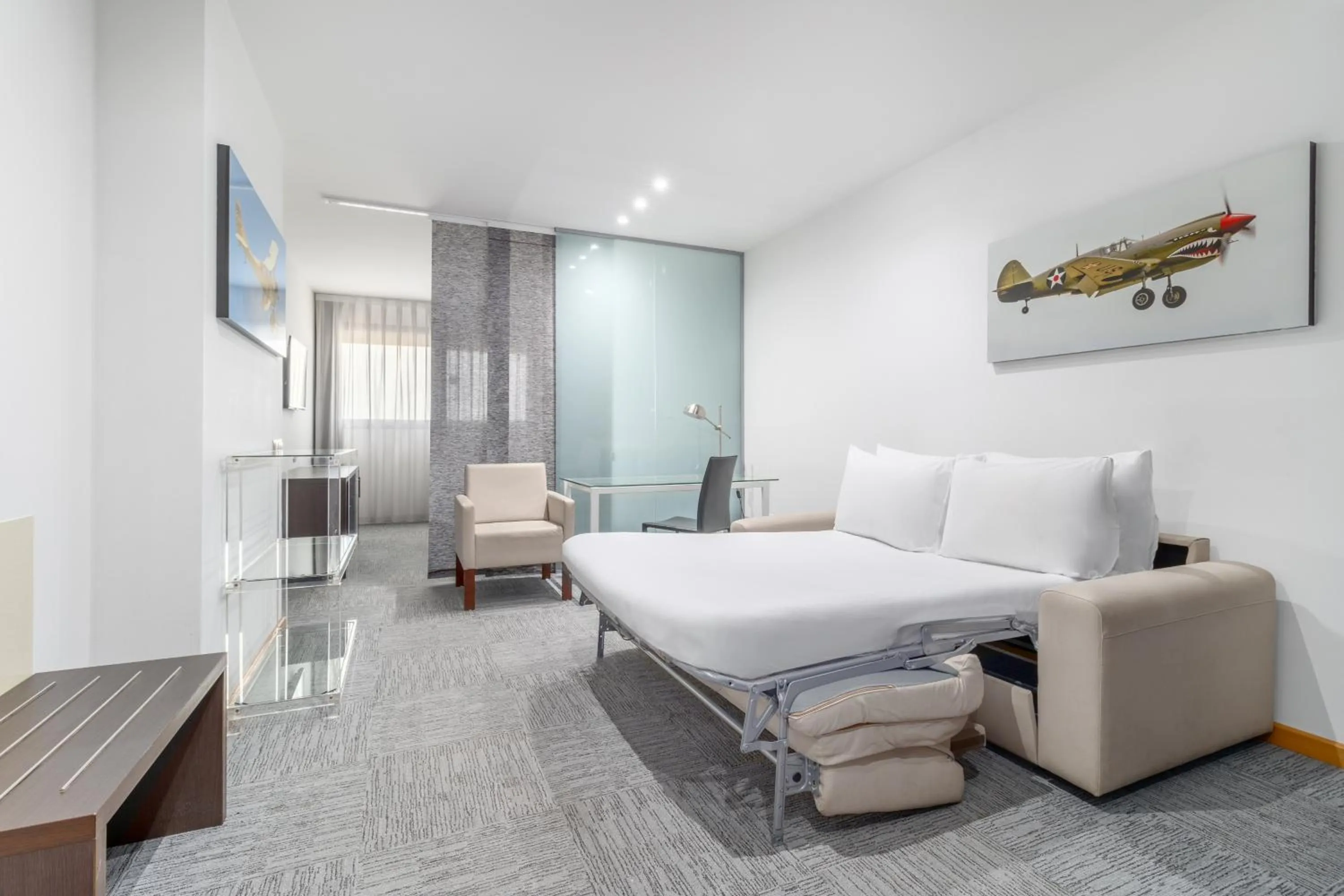 Bed in Exe Convention Plaza Madrid