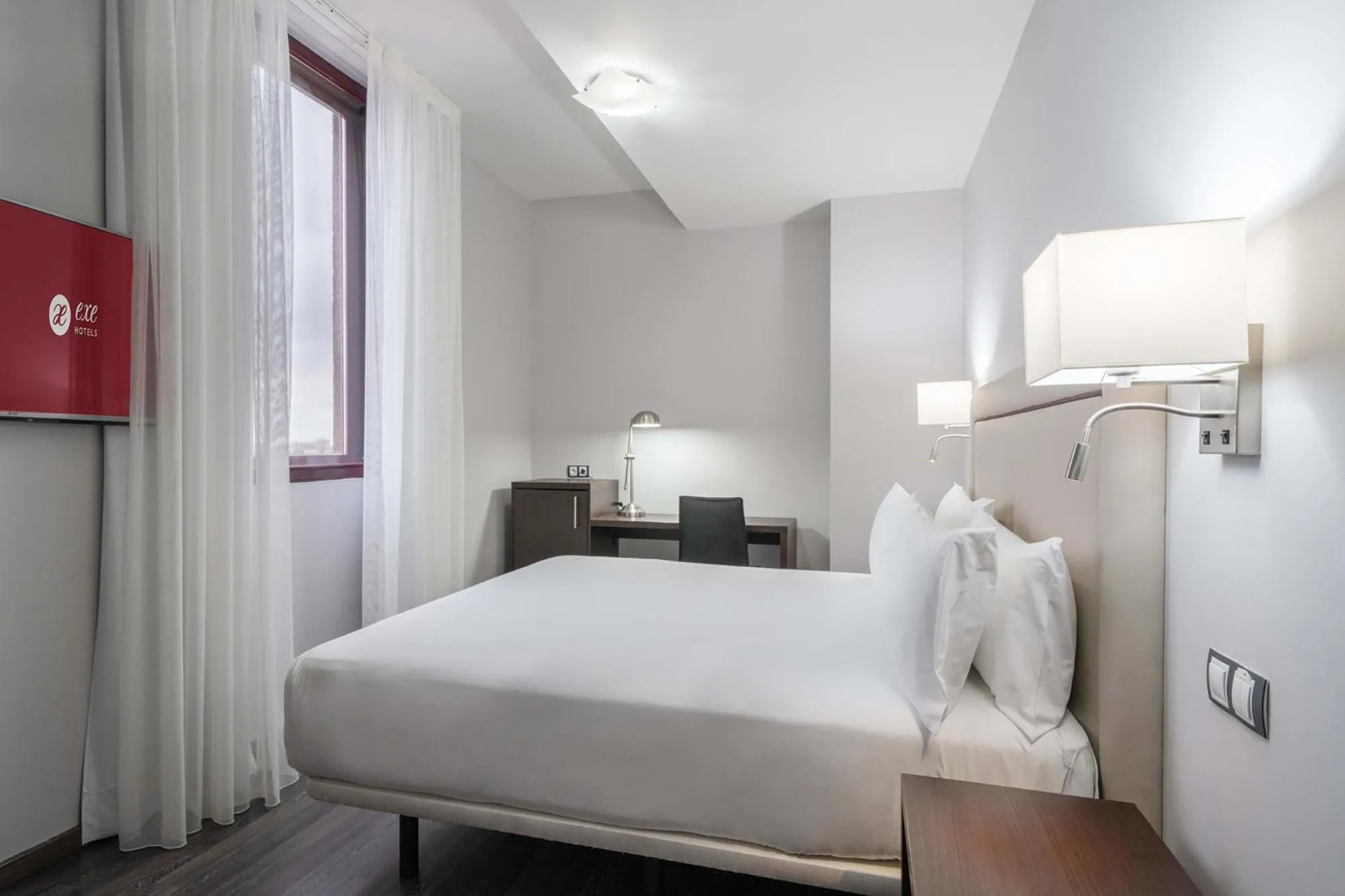 Bedroom, Bed in Exe Convention Plaza Madrid