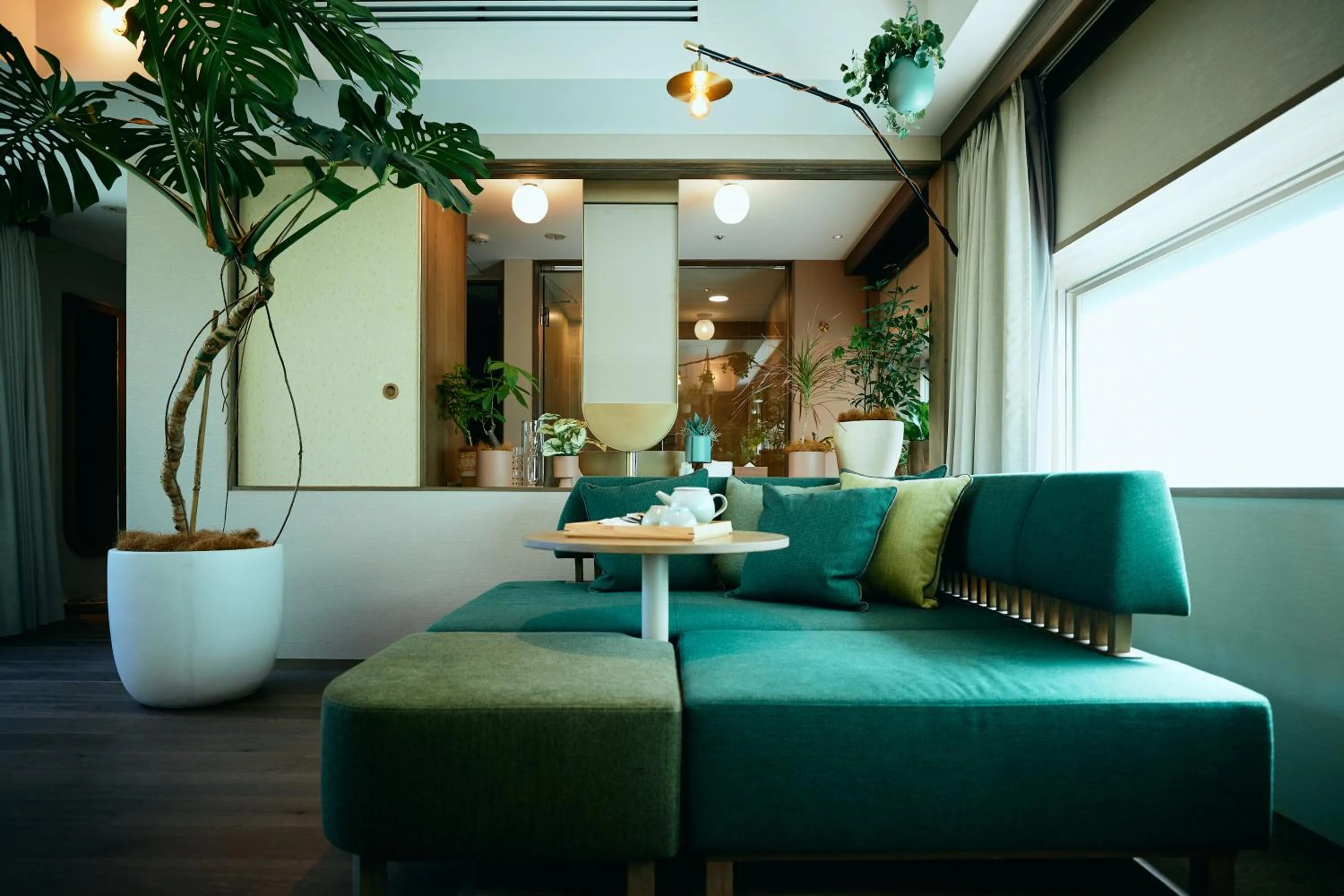 Seating area in GOOD NATURE HOTEL KYOTO