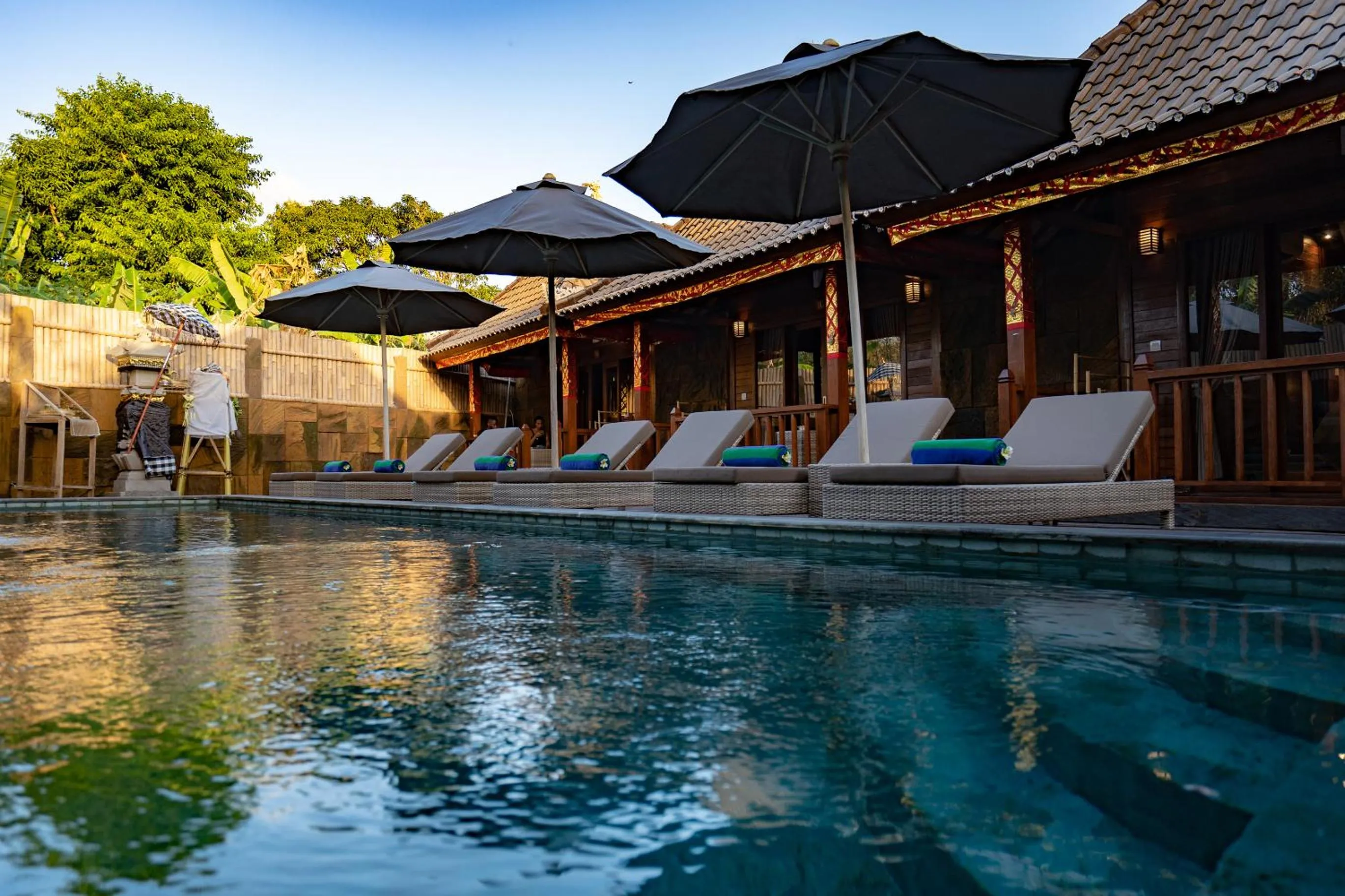 Swimming pool in Royal Cottage Nusa Lembongan