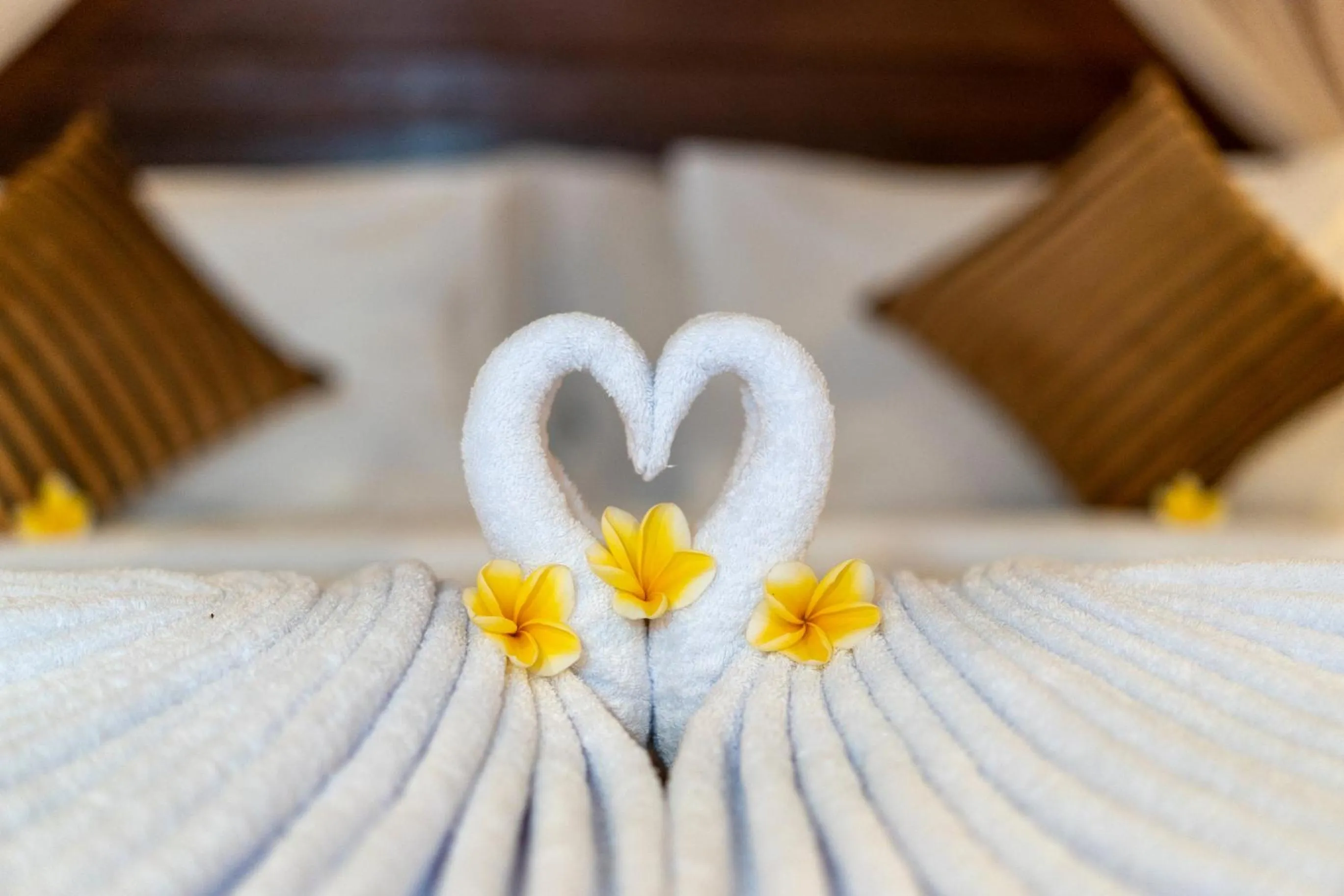 Bed in Royal Cottage Nusa Lembongan