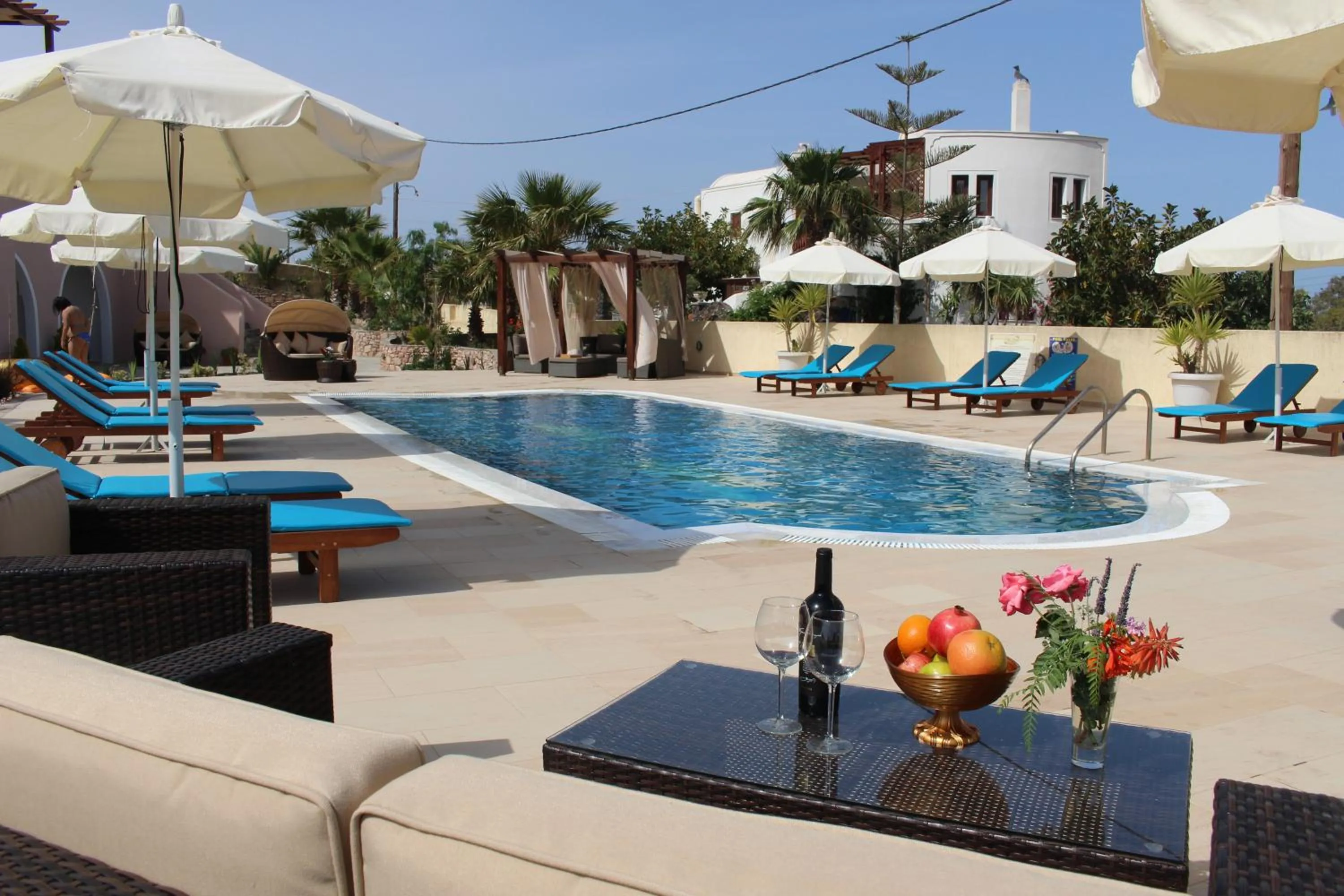 Patio in Arlene Suites