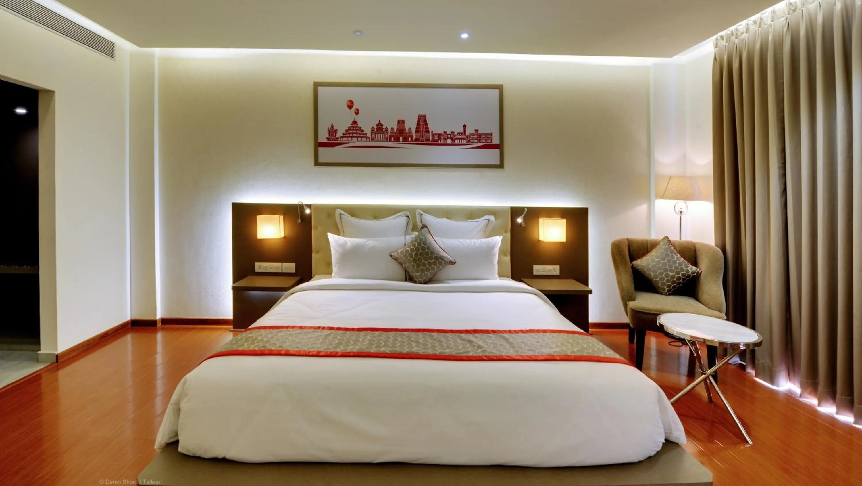 Bedroom in Ramada by Wyndham Bengaluru Yelahanka