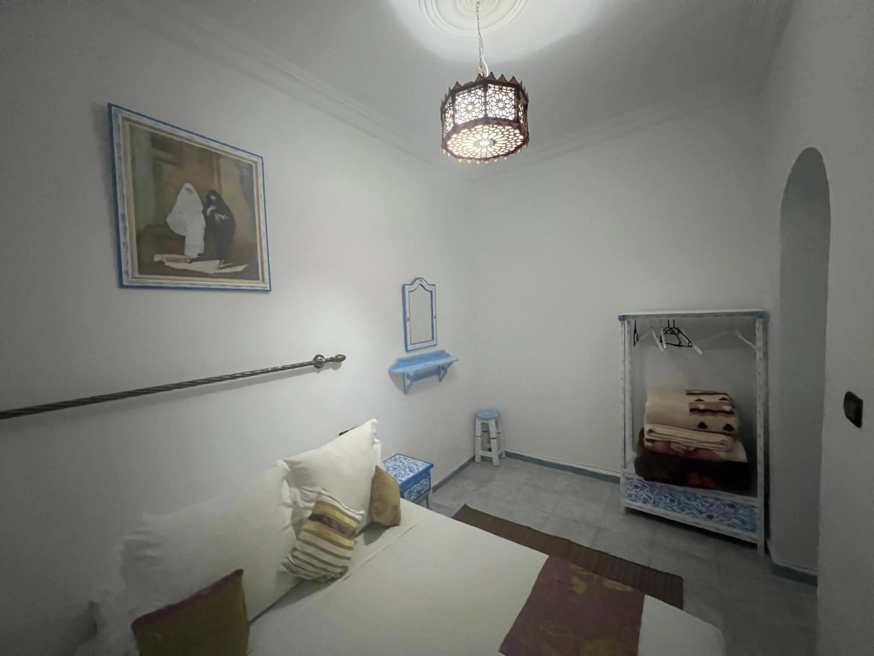 Bed in Hotel Casa Khaldi