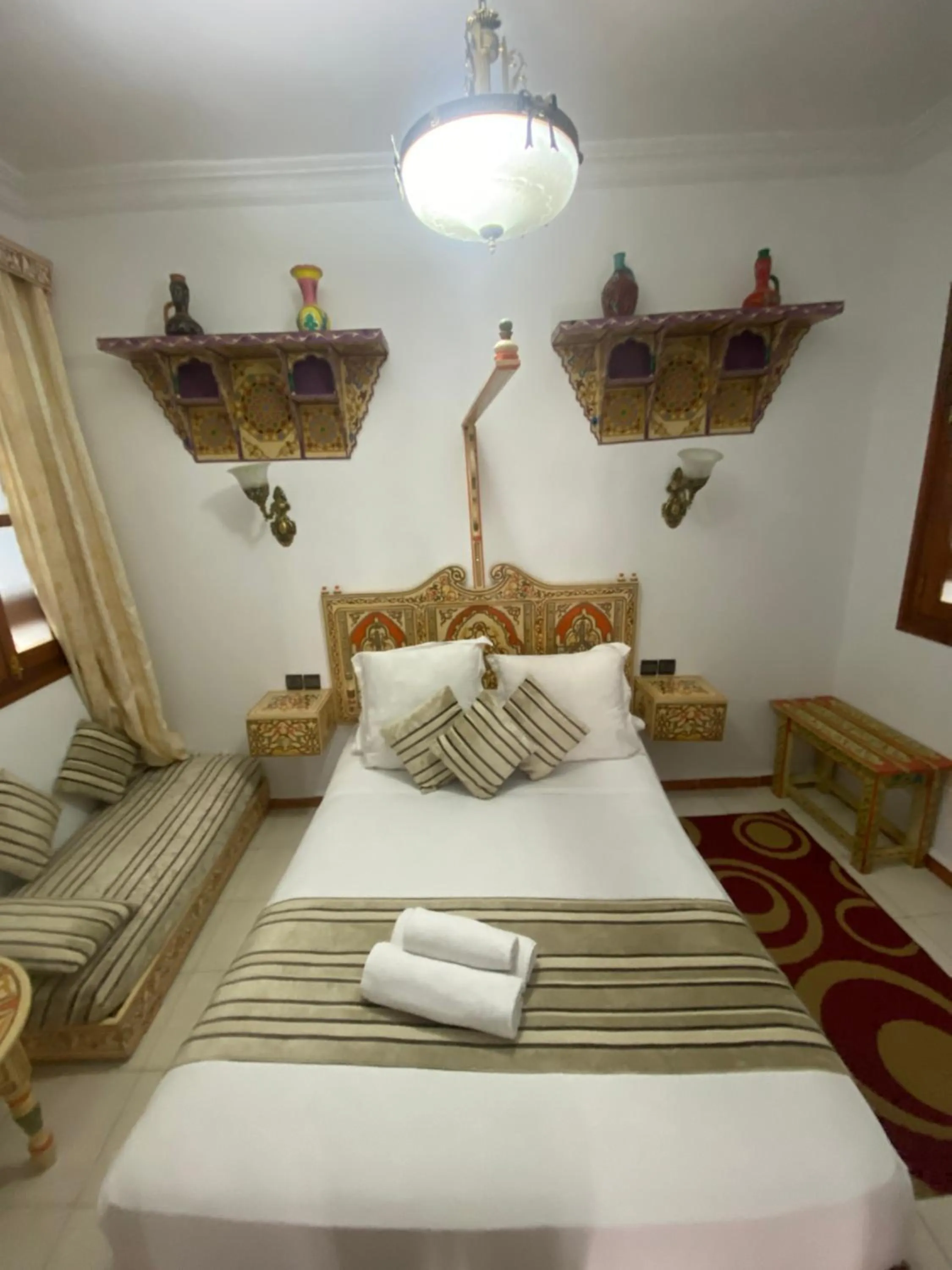 Bed in Hotel Casa Khaldi