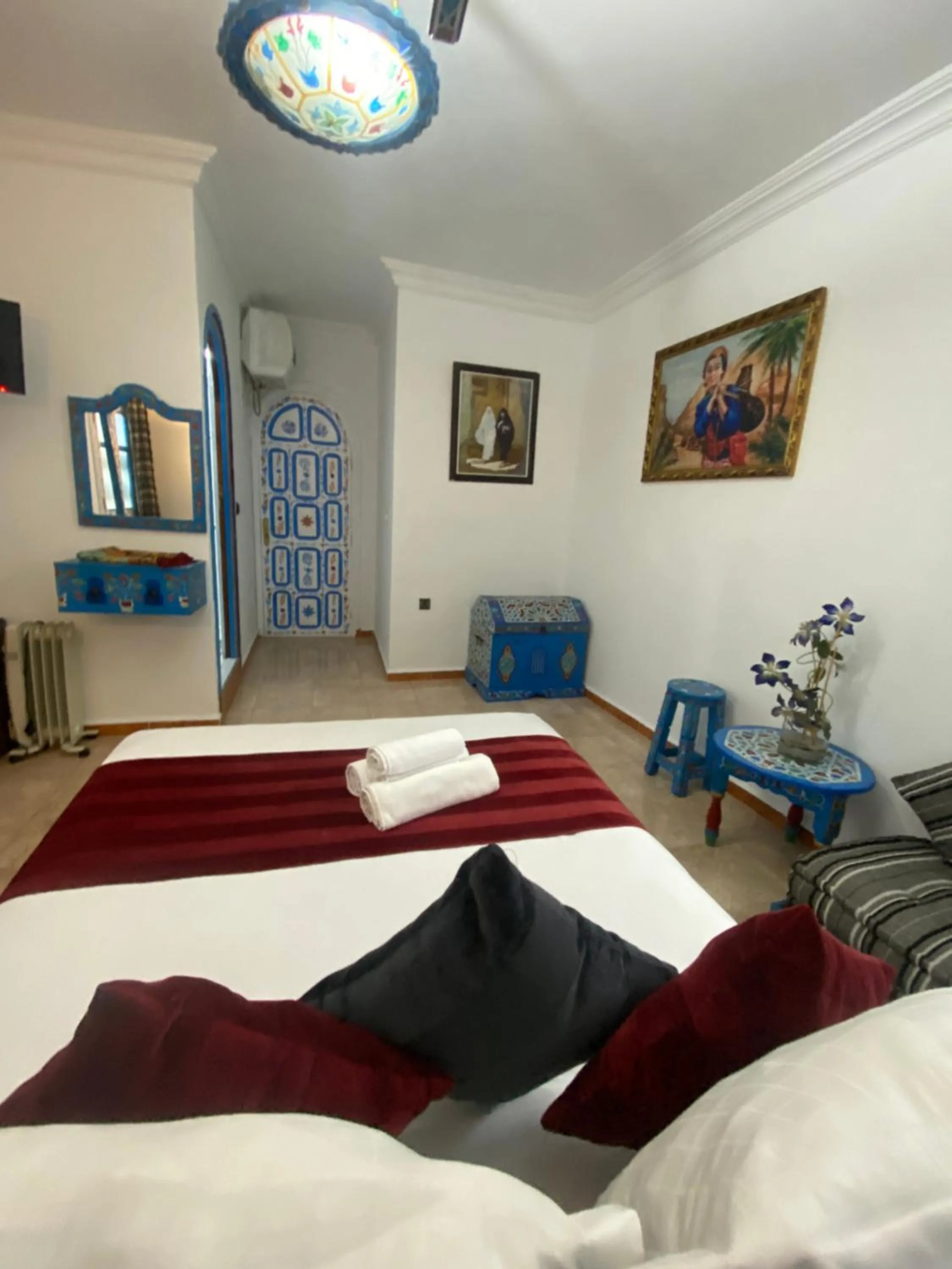 Bed in Hotel Casa Khaldi
