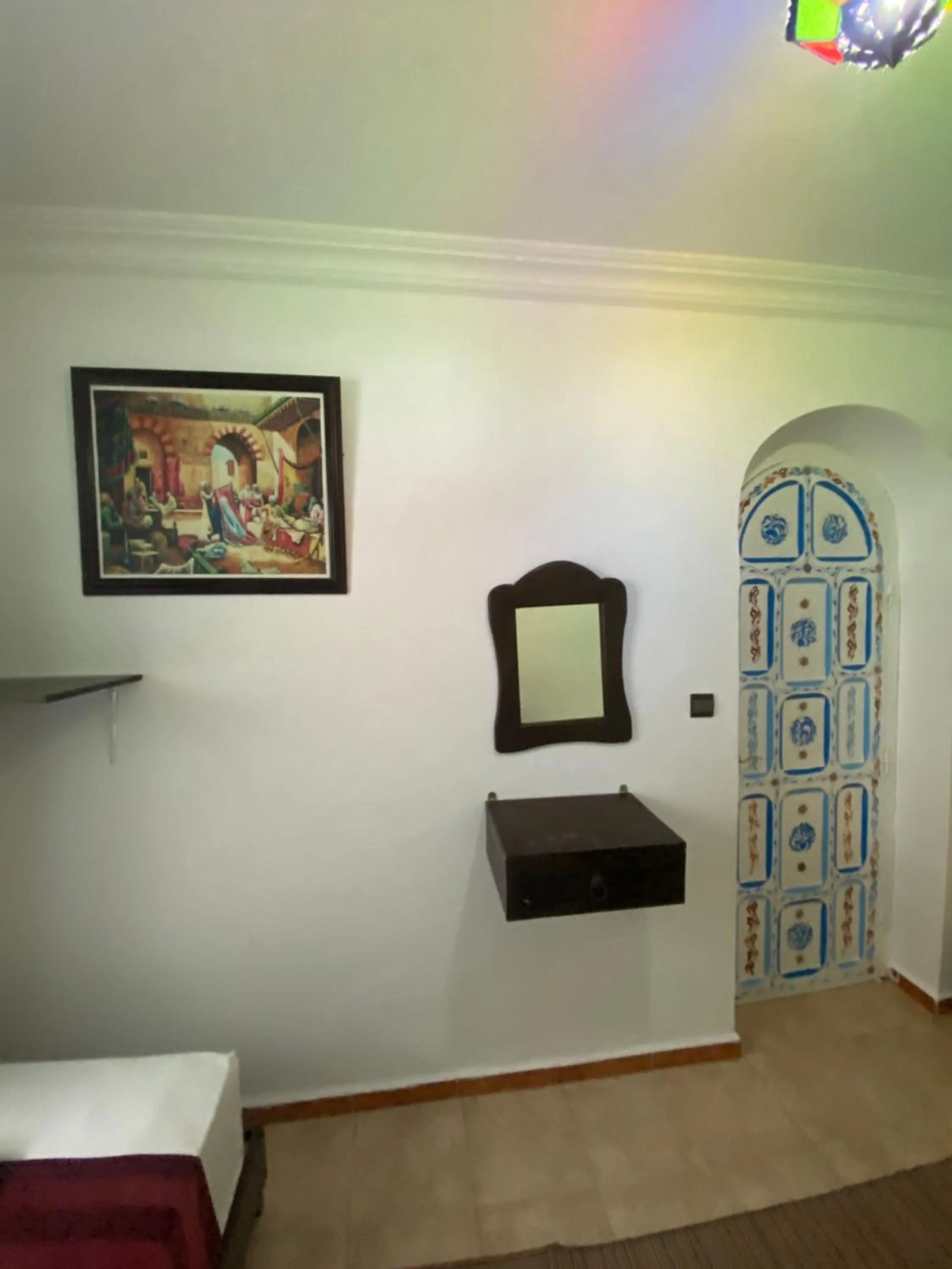 Bed in Hotel Casa Khaldi