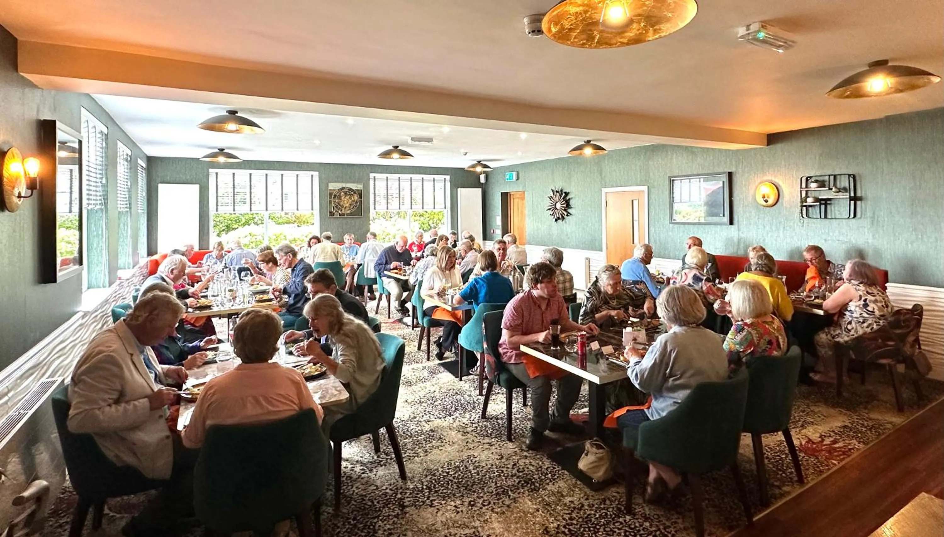 Restaurant/places to eat in Caerwylan Hotel