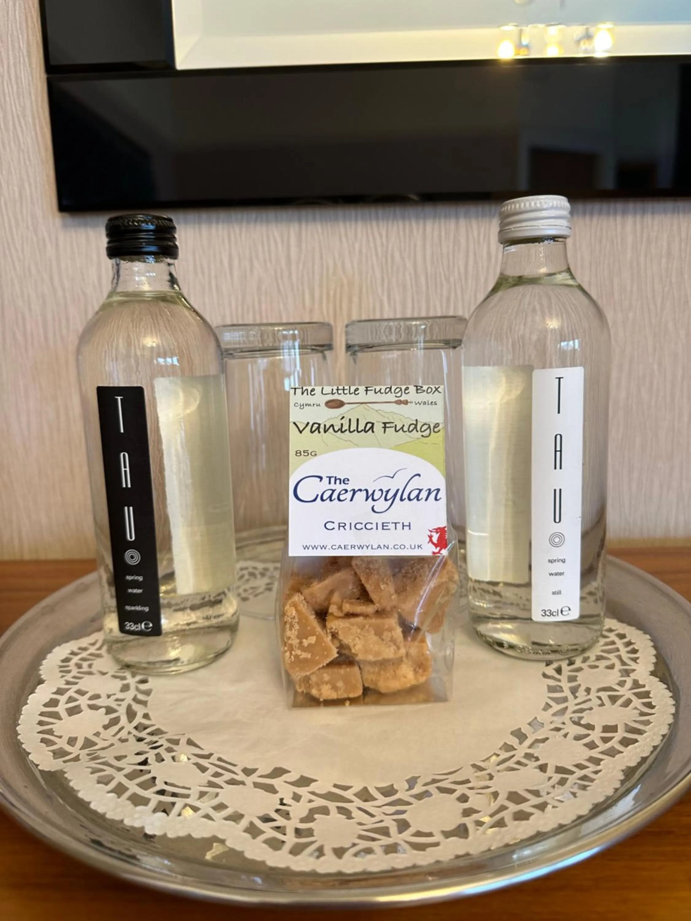 Bedroom in Caerwylan Hotel