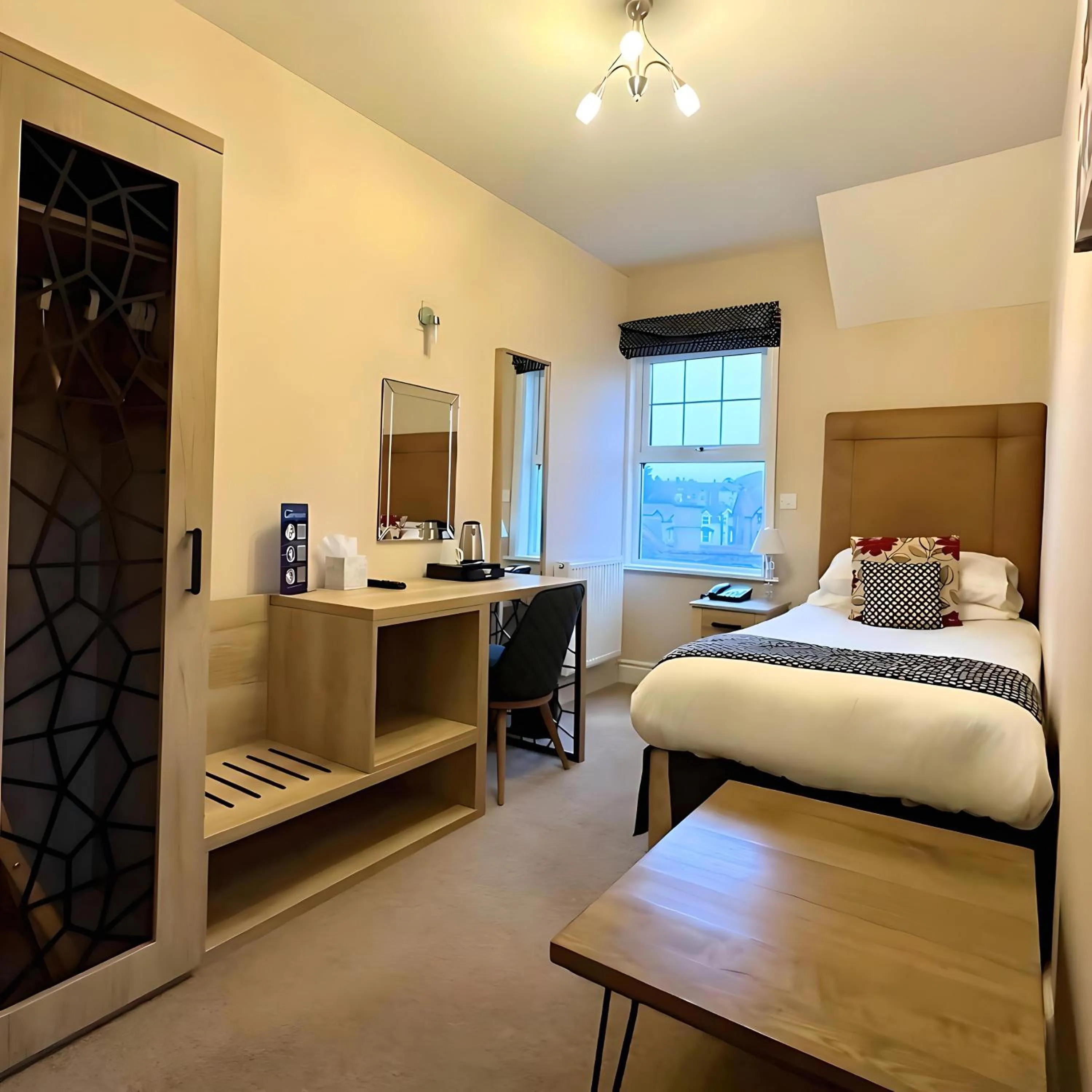 Bed in Caerwylan Hotel