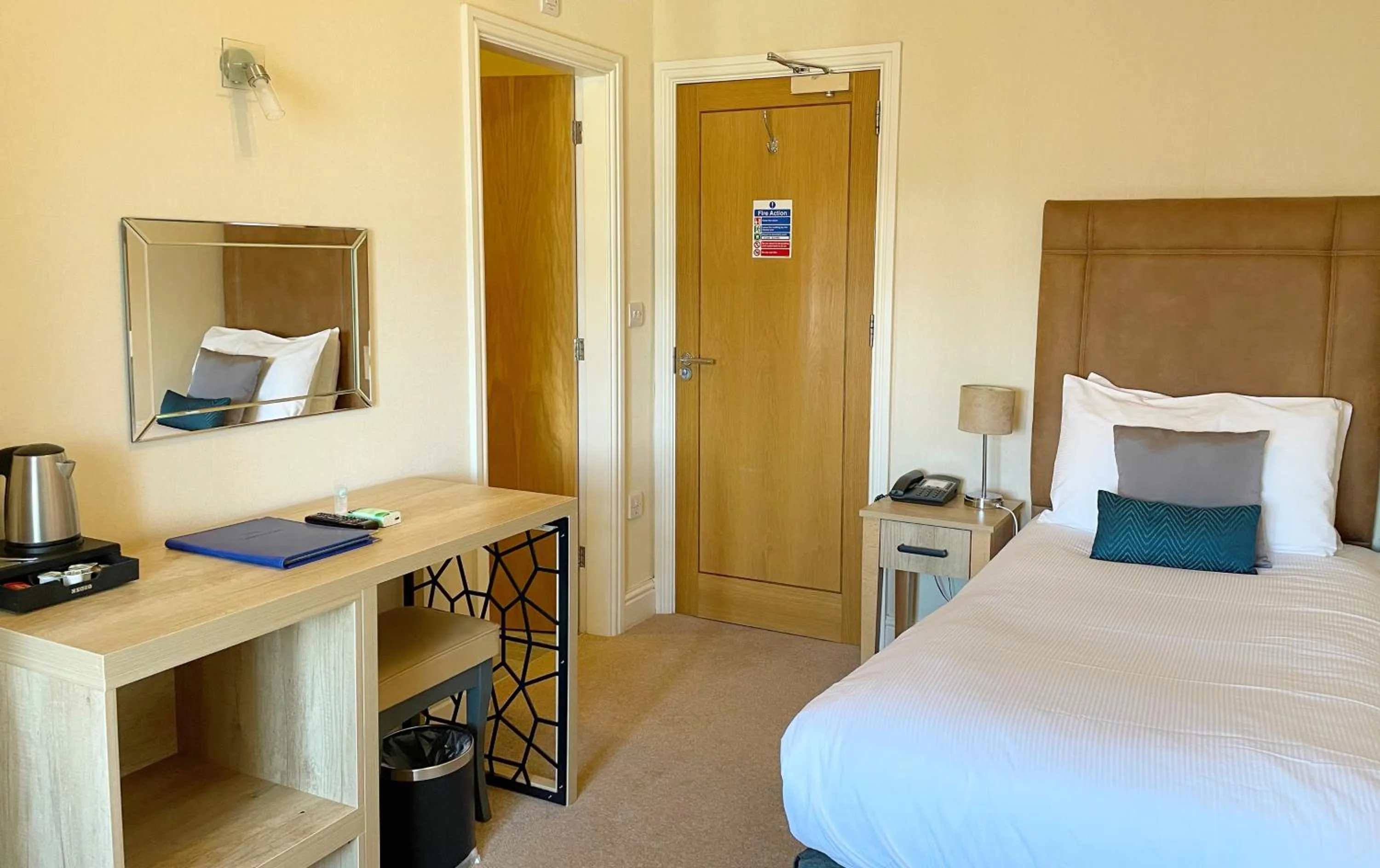 Bed in Caerwylan Hotel