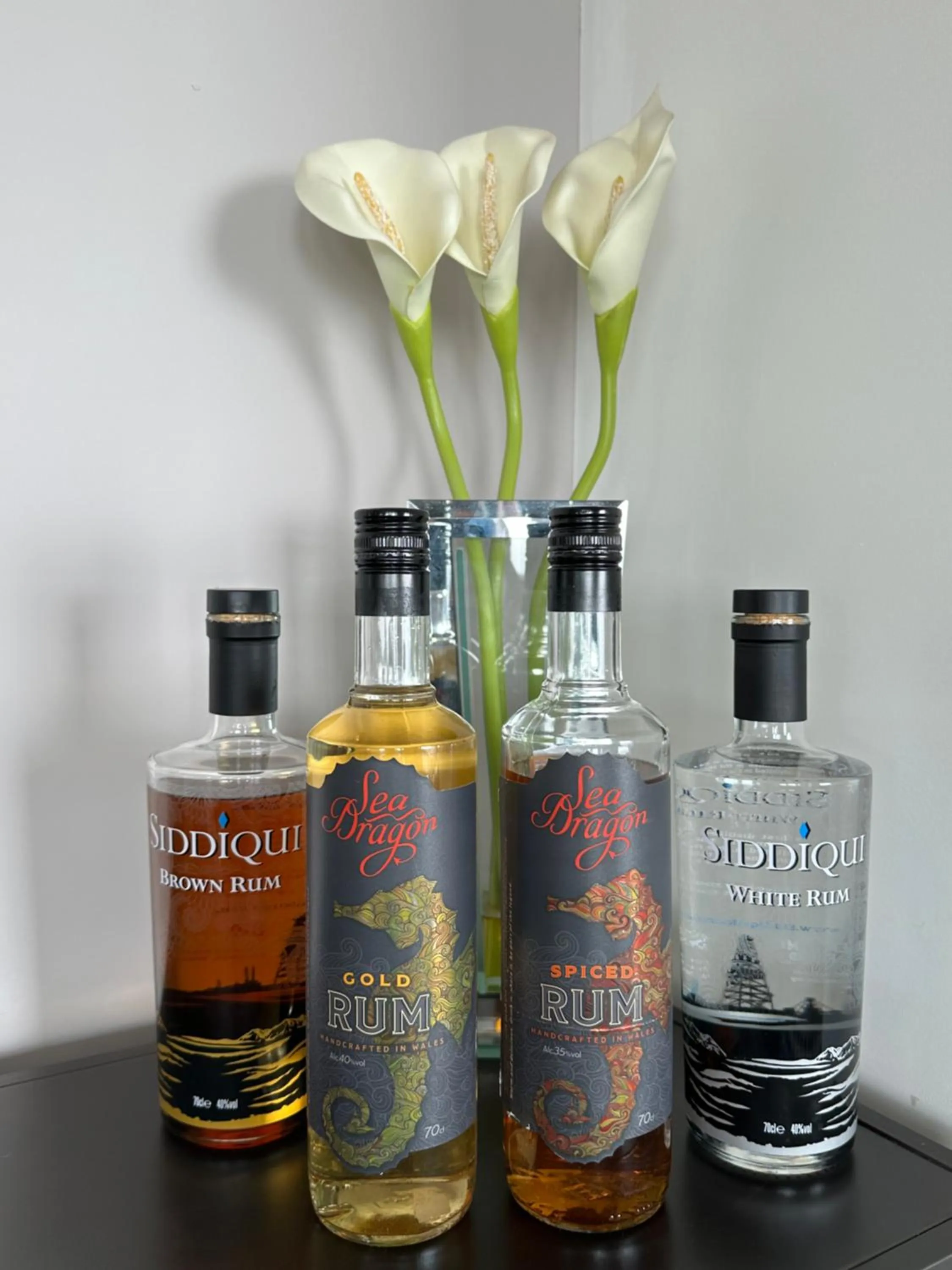 Alcoholic drinks in Caerwylan Hotel