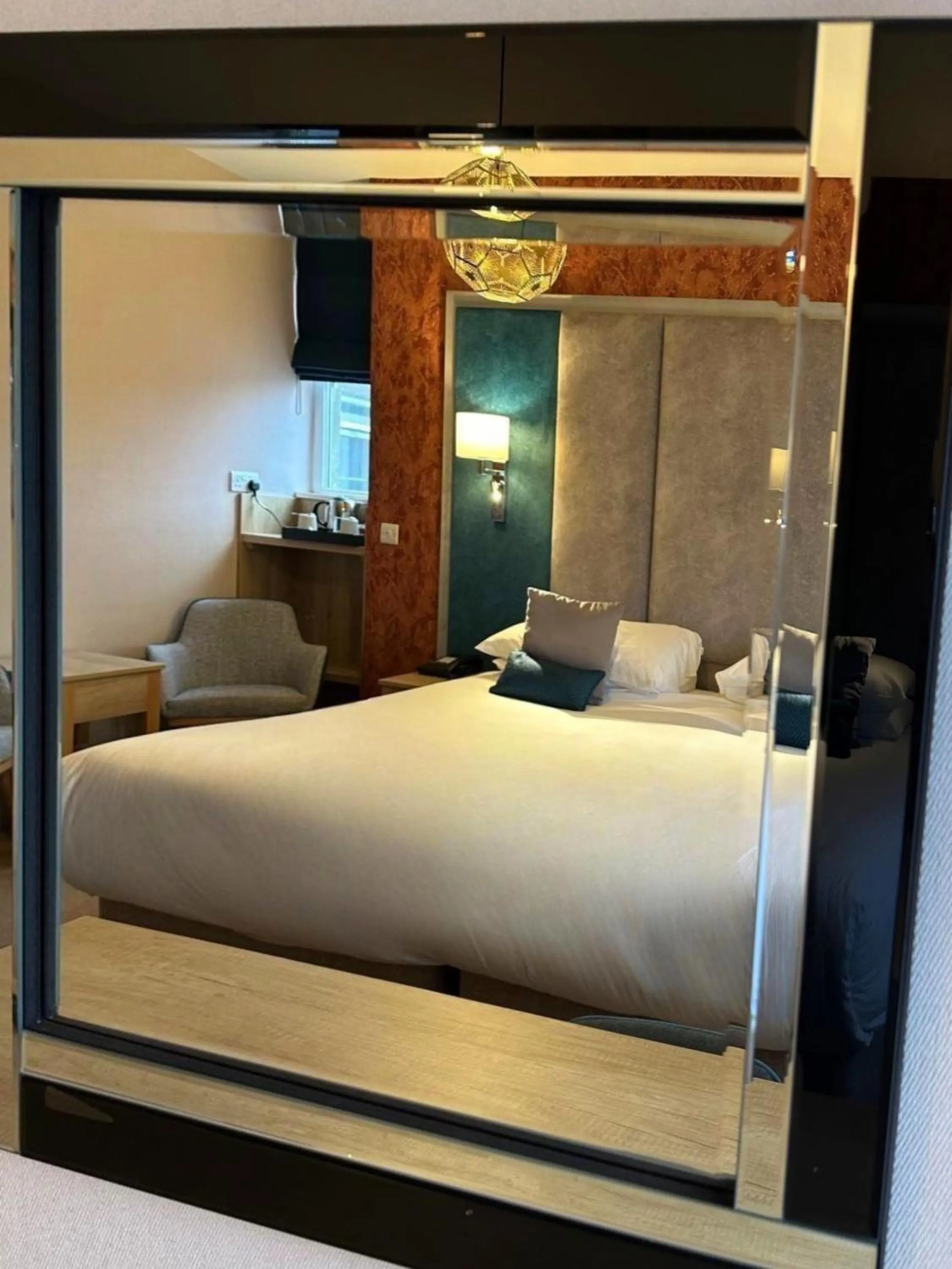 Bed in Caerwylan Hotel